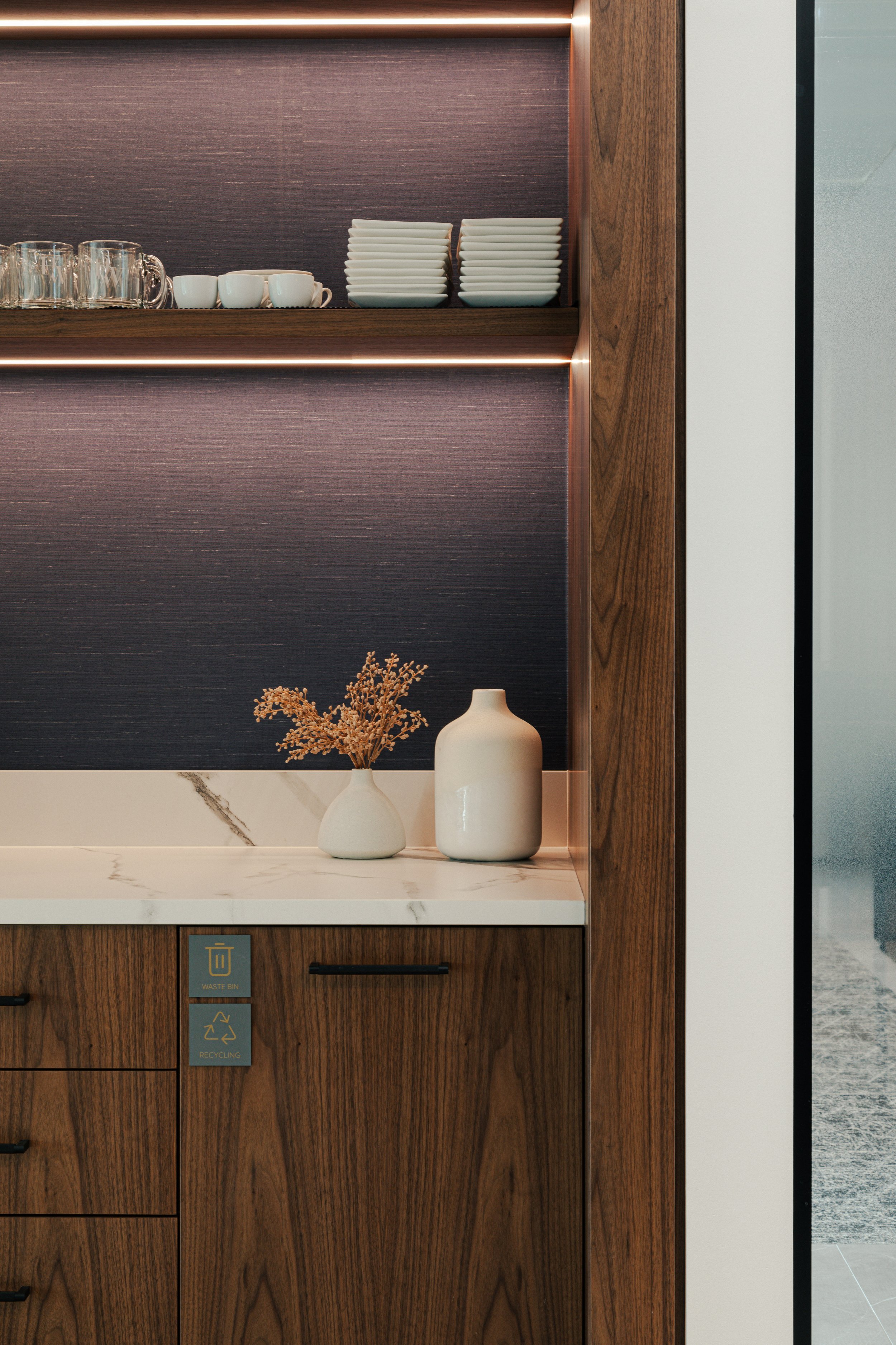 Richmond architecture and interior design firm SMBW's design for a London Investment Bank office.