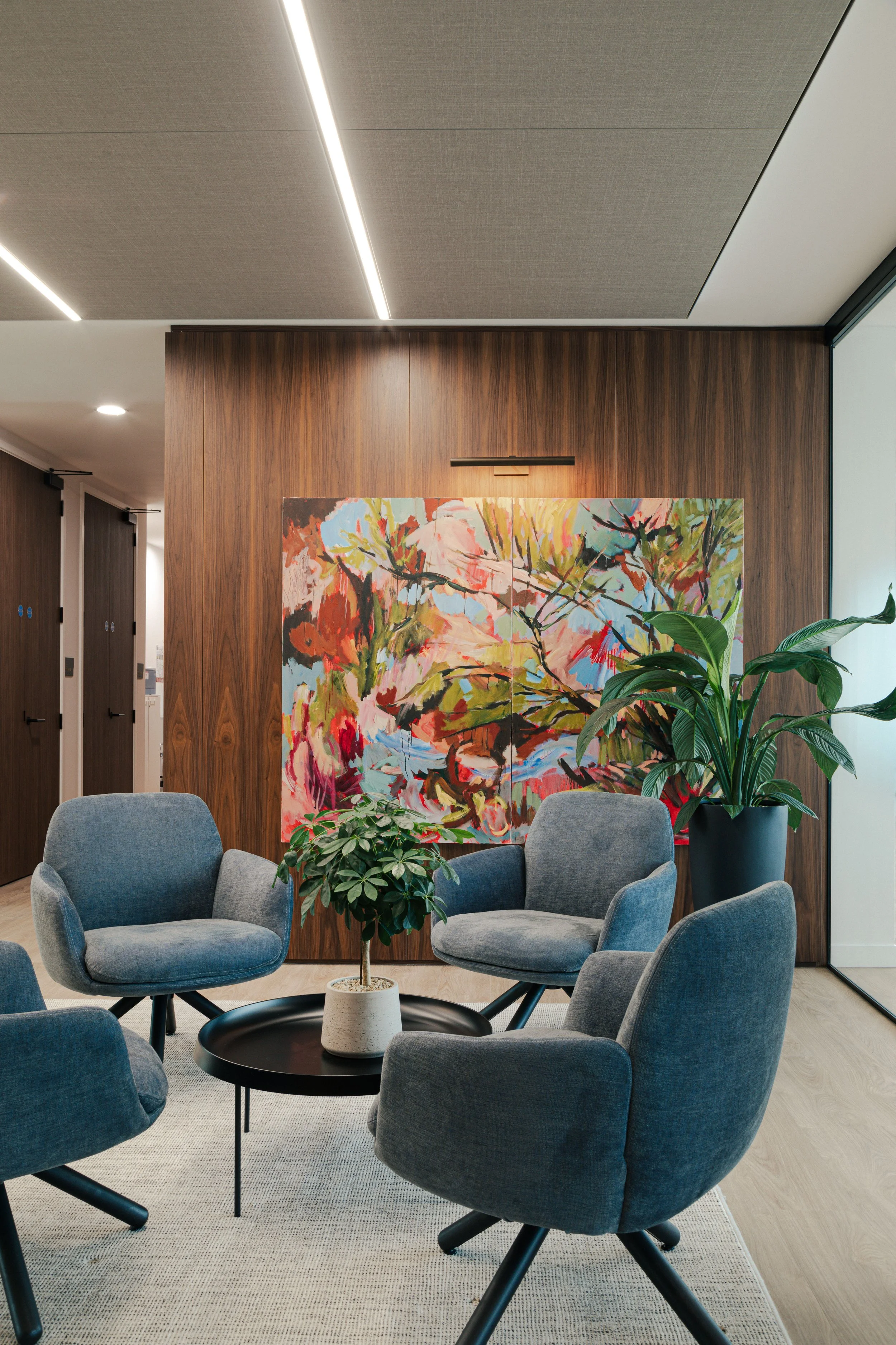 Richmond architecture and interior design firm SMBW's design for a London Investment Bank office.