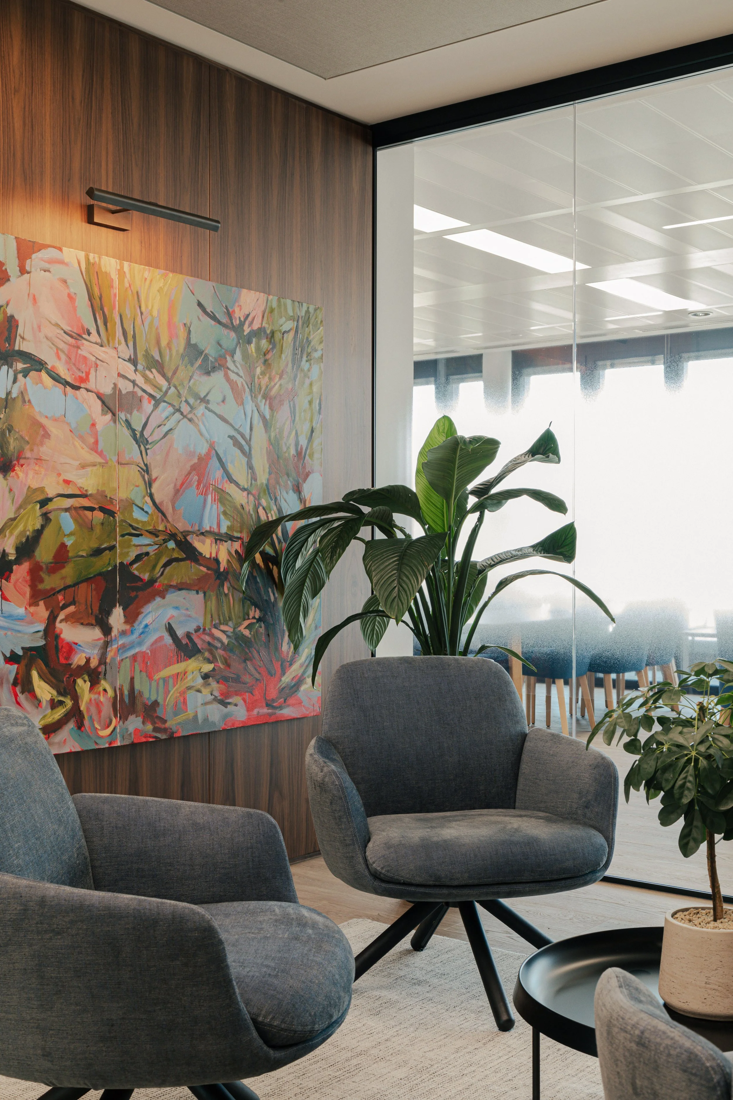 Richmond architecture and interior design firm SMBW's design for a London Investment Bank office.