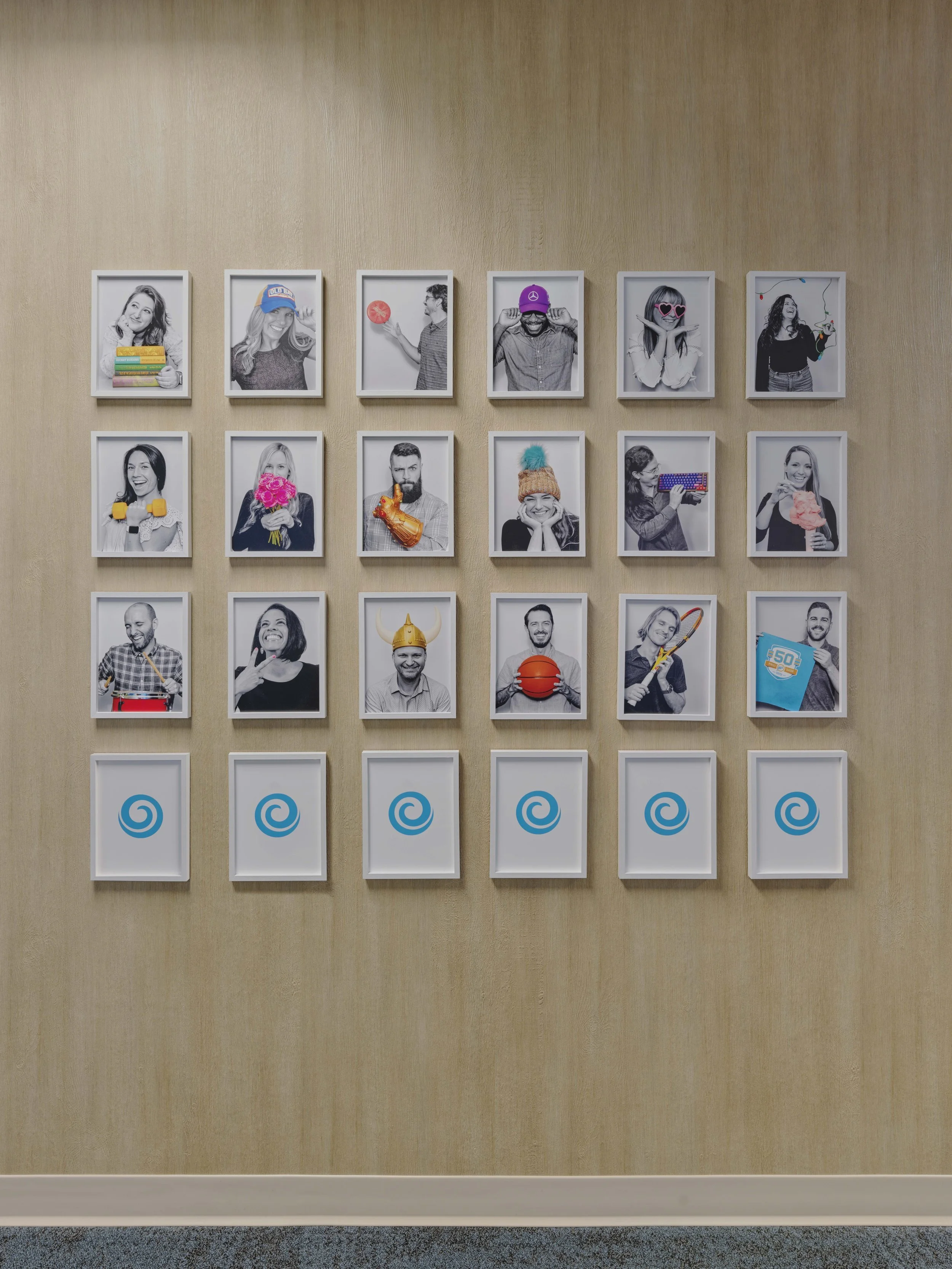 Richmond architecture and interior design firm SMBW's design for KCM's office.