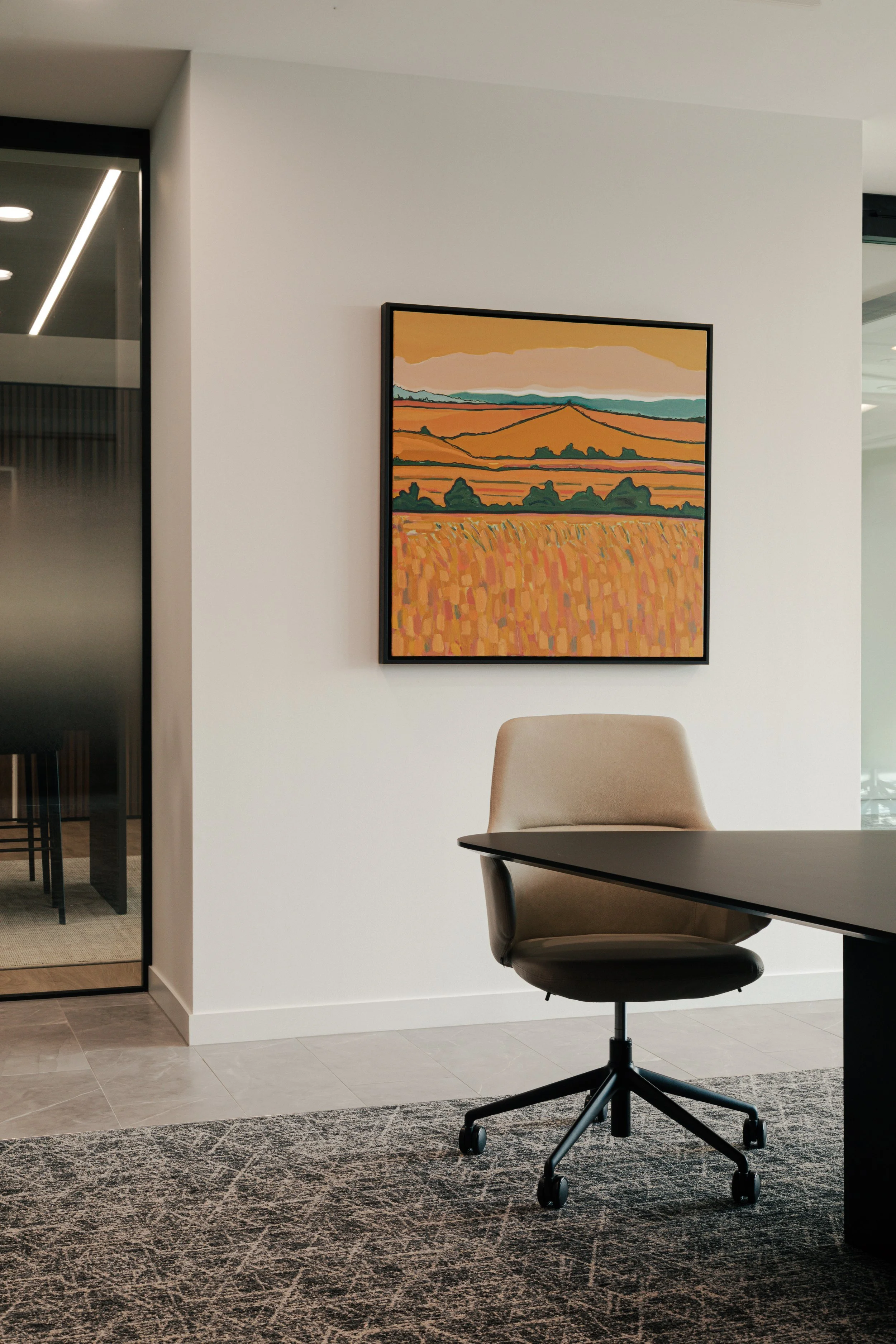 Richmond architecture and interior design firm SMBW's design for a London Investment Bank office.