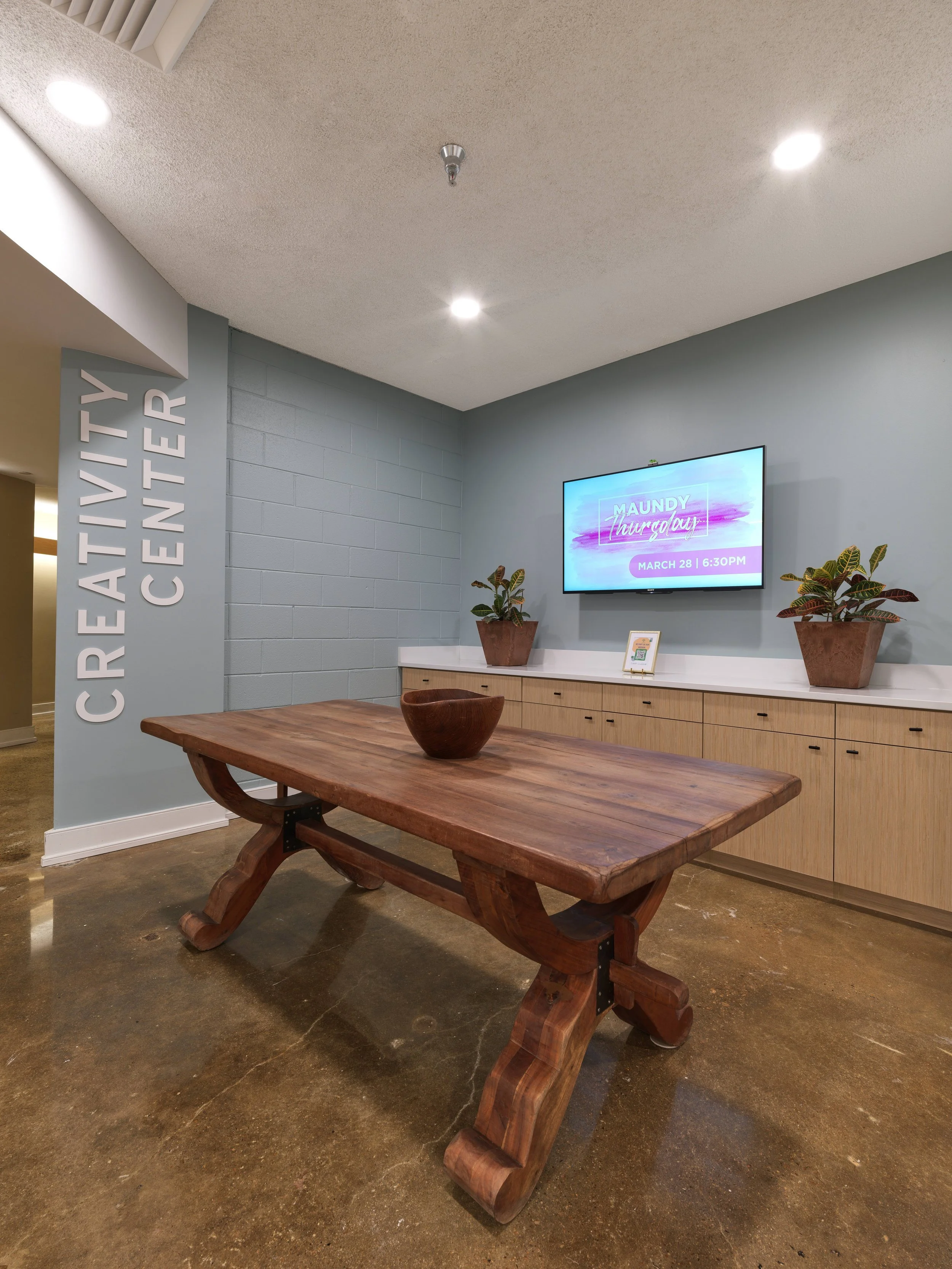 Richmond architecture and interior design firm SMBW's design for Bethany Place Baptist Church.