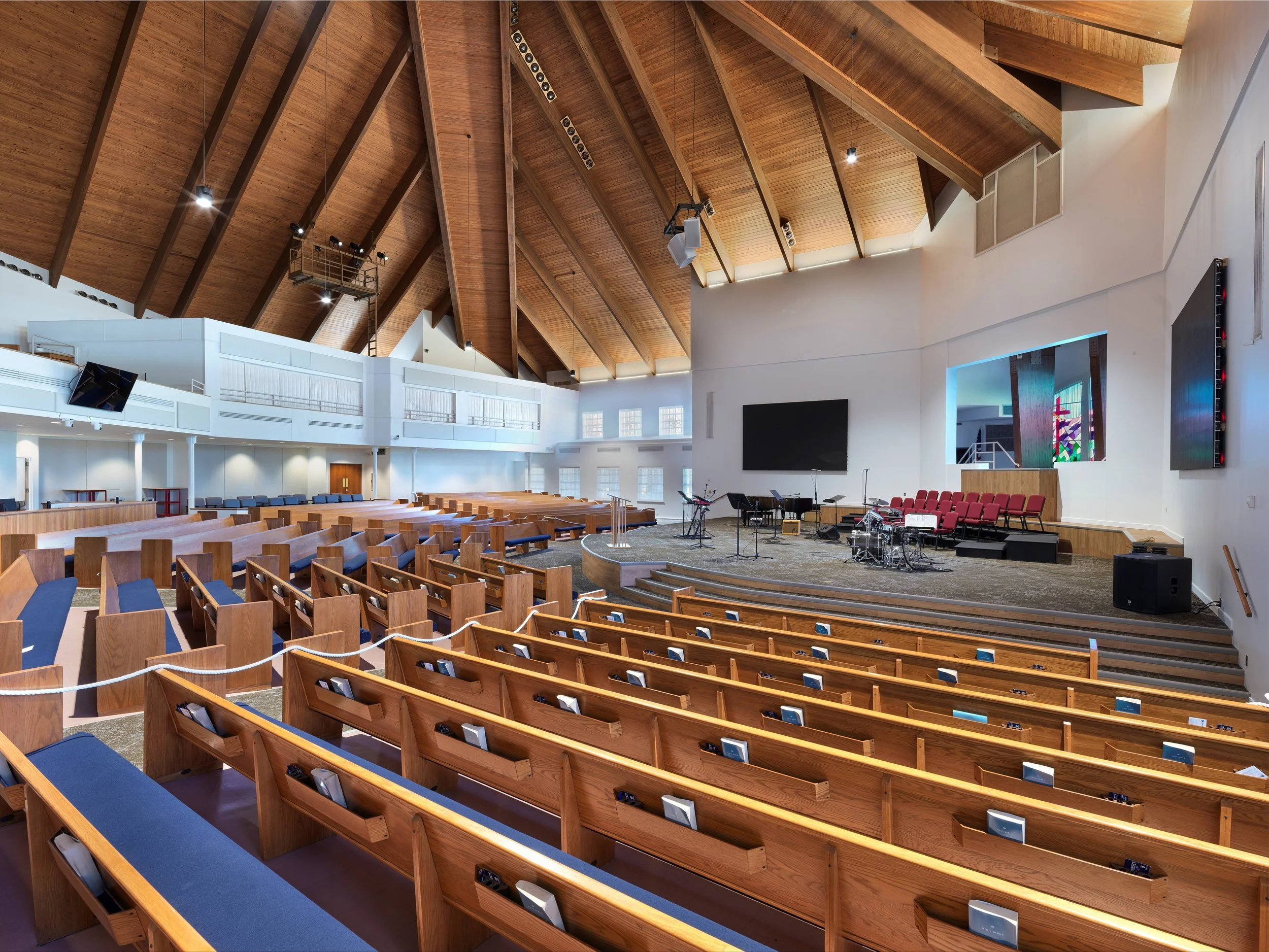 Richmond architecture and interior design firm SMBW's design for Bethany Place Baptist Church.