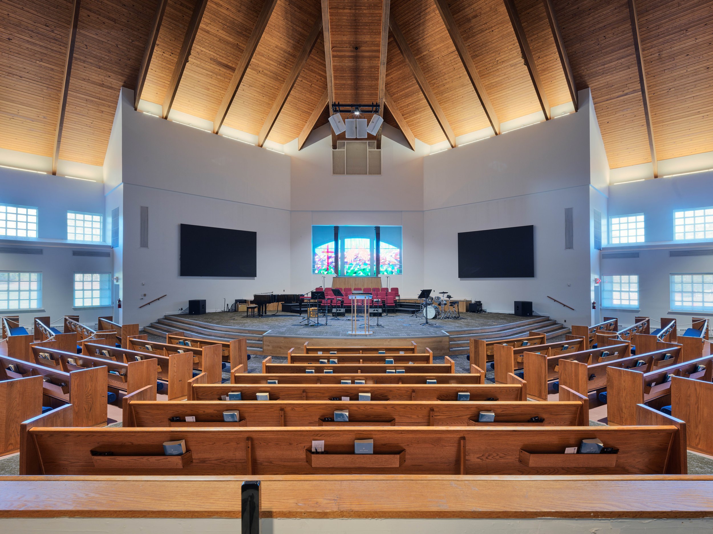 Richmond architecture and interior design firm SMBW's design for Bethany Place Baptist Church.
