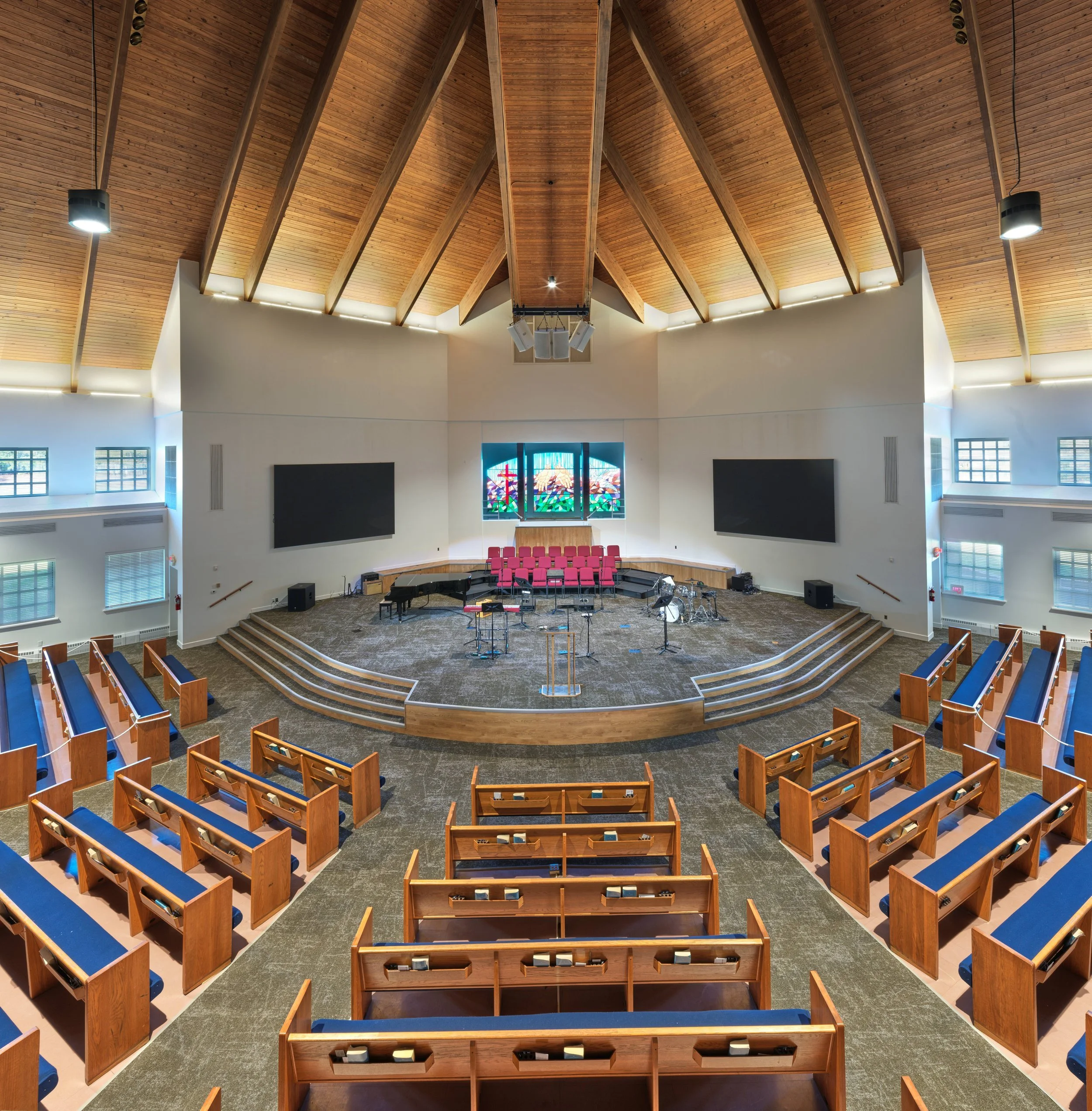 Richmond architecture and interior design firm SMBW's design for Bethany Place Baptist Church.