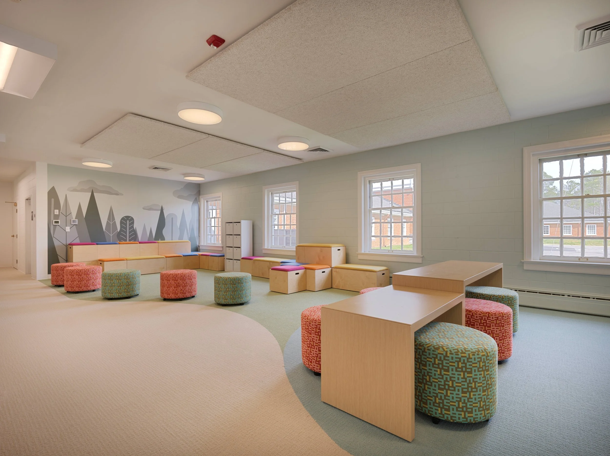 Richmond architecture and interior design firm SMBW's design for Bethany Place Baptist Church.