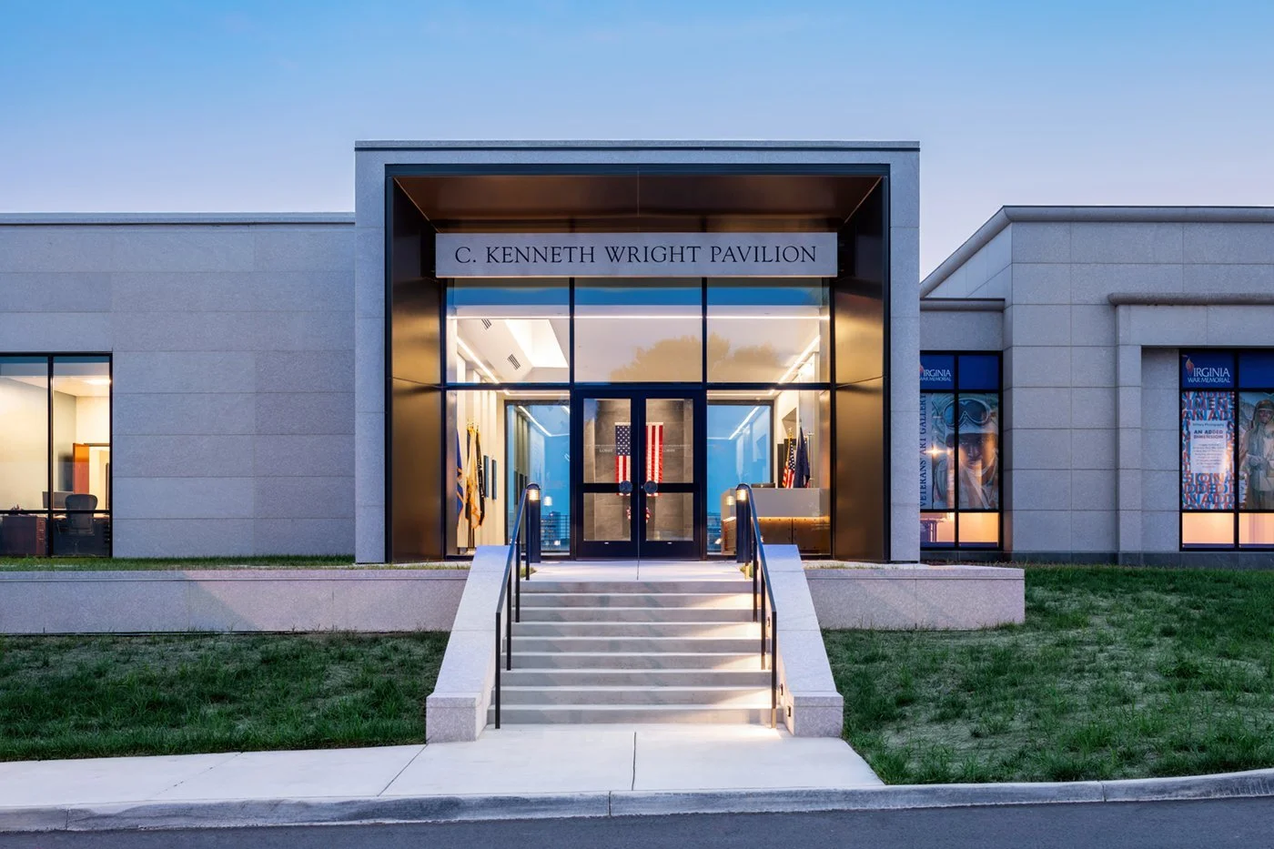 Richmond architecture and interior design firm SMBW's design for Virginia War Memorial