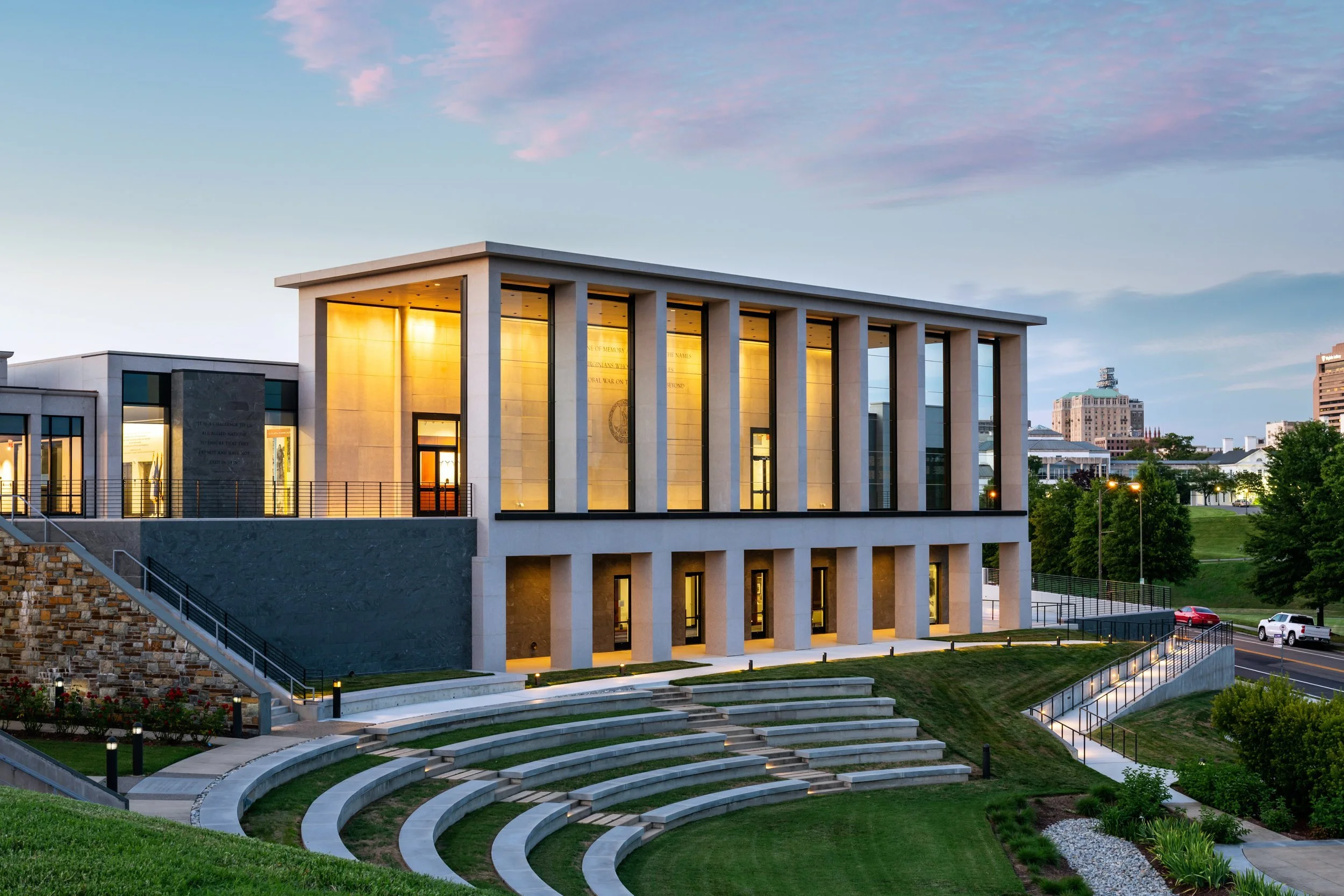 Richmond architecture and interior design firm SMBW's design for Virginia War Memorial