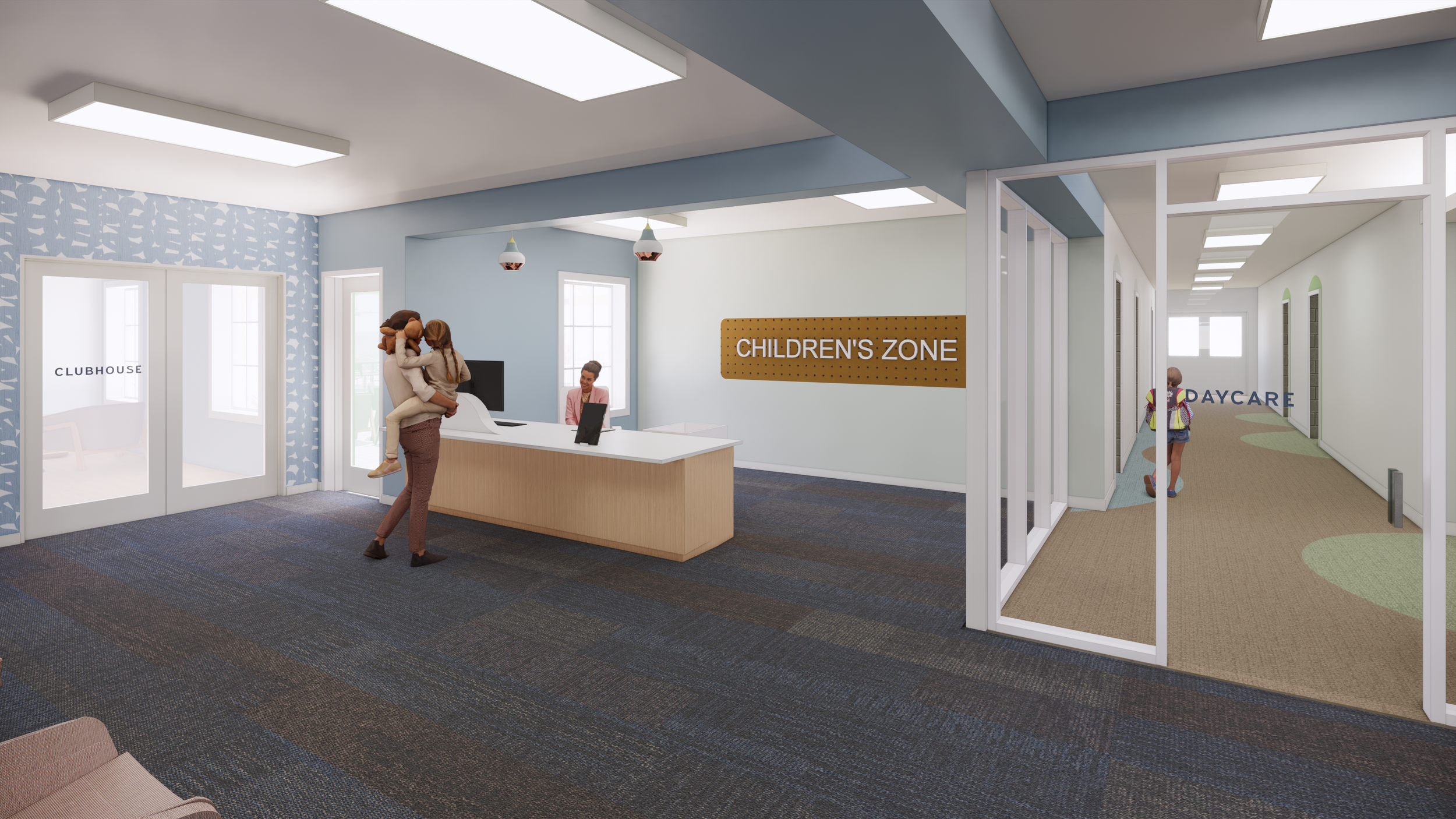 Richmond architecture and interior design firm SMBW's design for Bethany Place Baptist Church.