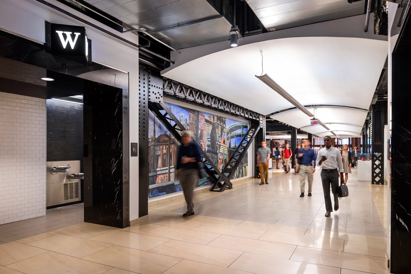 Richmond architecture and interior design firm SMBW's design for Main Street Station