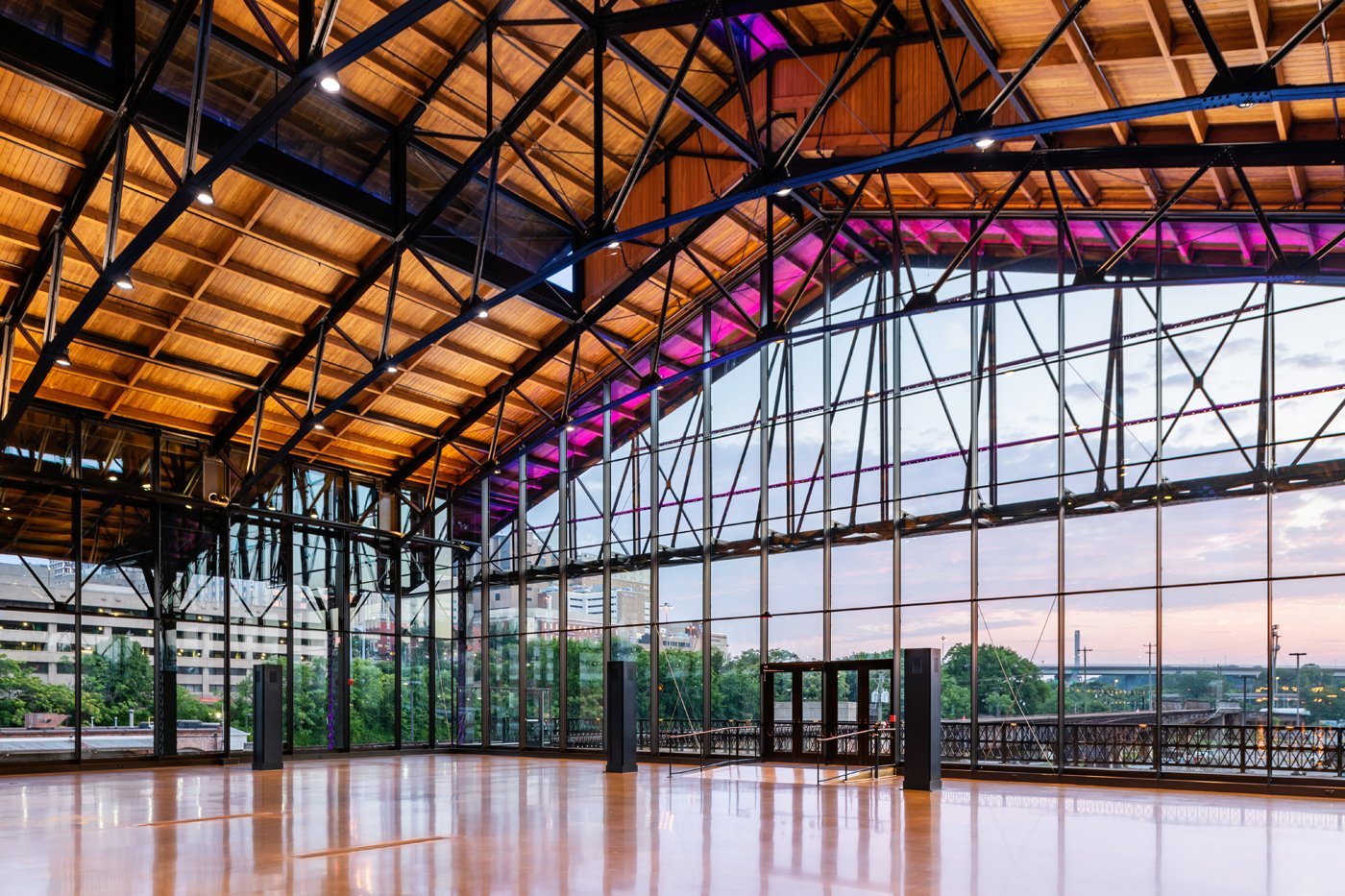 Richmond architecture and interior design firm SMBW's design for Main Street Station