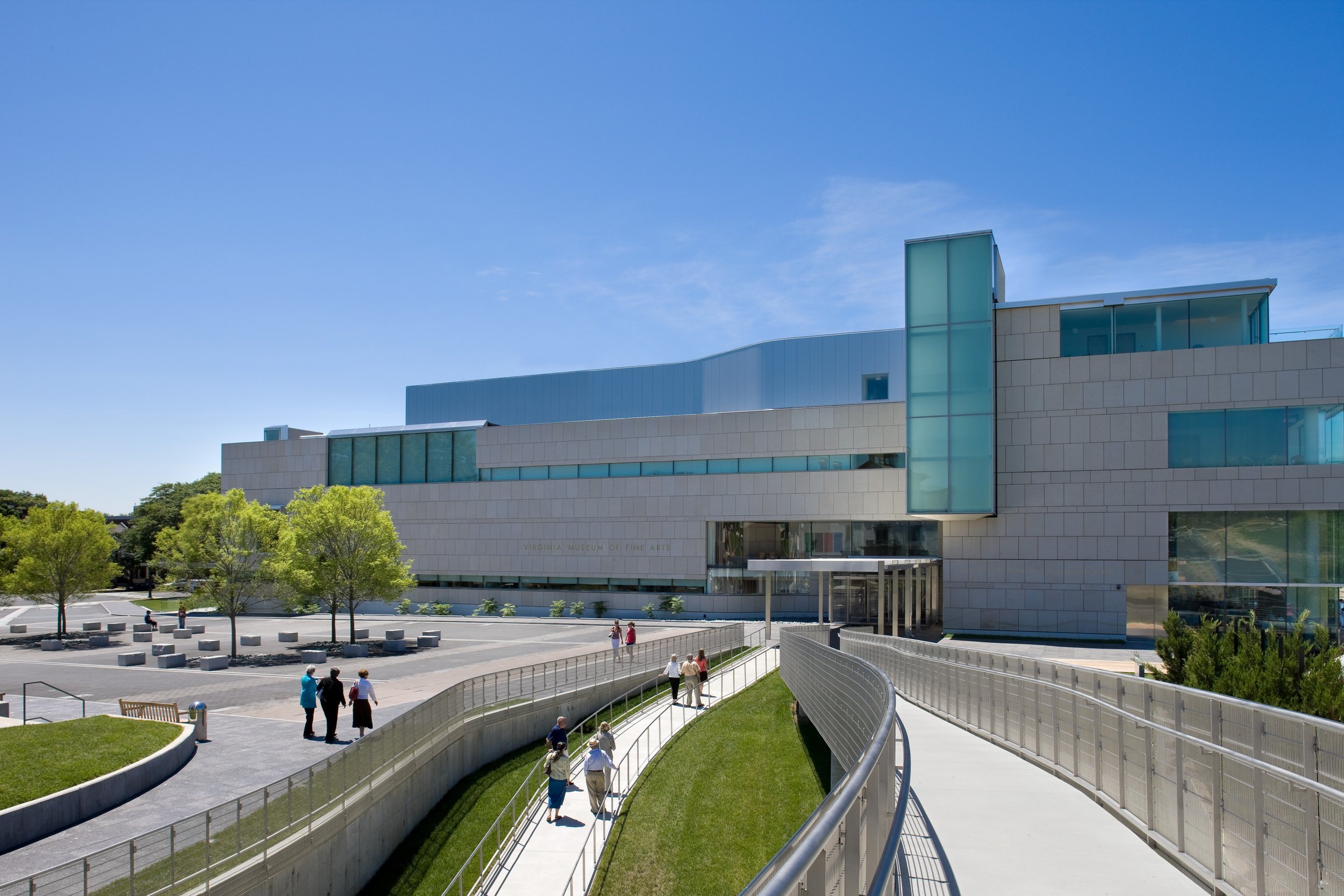 Richmond architecture and interior design firm SMBW's design for the Virginia Museum of Fine Arts