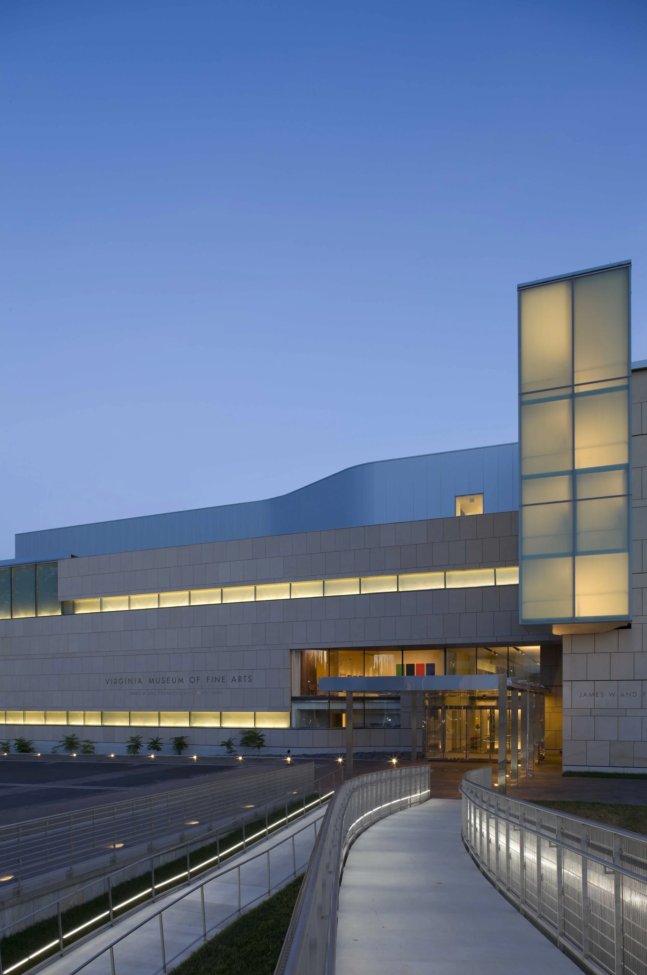 Richmond architecture and interior design firm SMBW's design for the Virginia Museum of Fine Arts