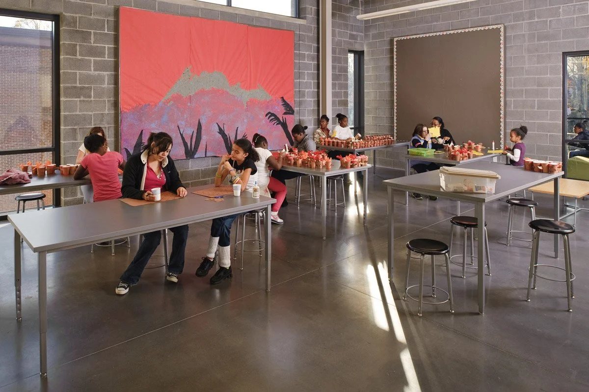 Richmond architecture and interior design firm SMBW's design for Albemarle Boys and Girls Club