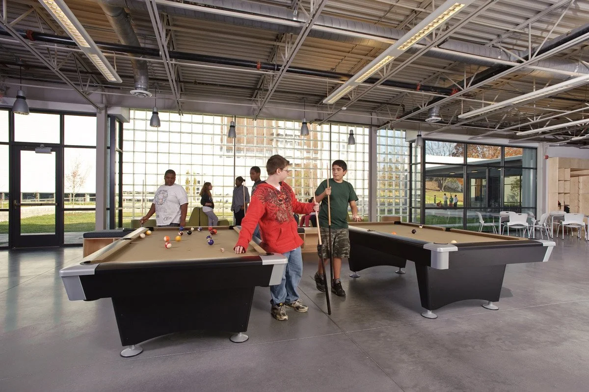 Richmond architecture and interior design firm SMBW's design for Albemarle Boys and Girls Club