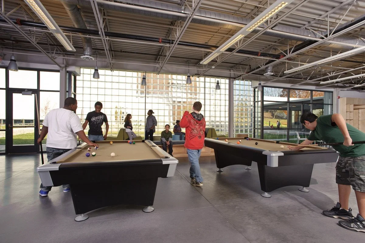 Richmond architecture and interior design firm SMBW's design for Albemarle Boys and Girls Club