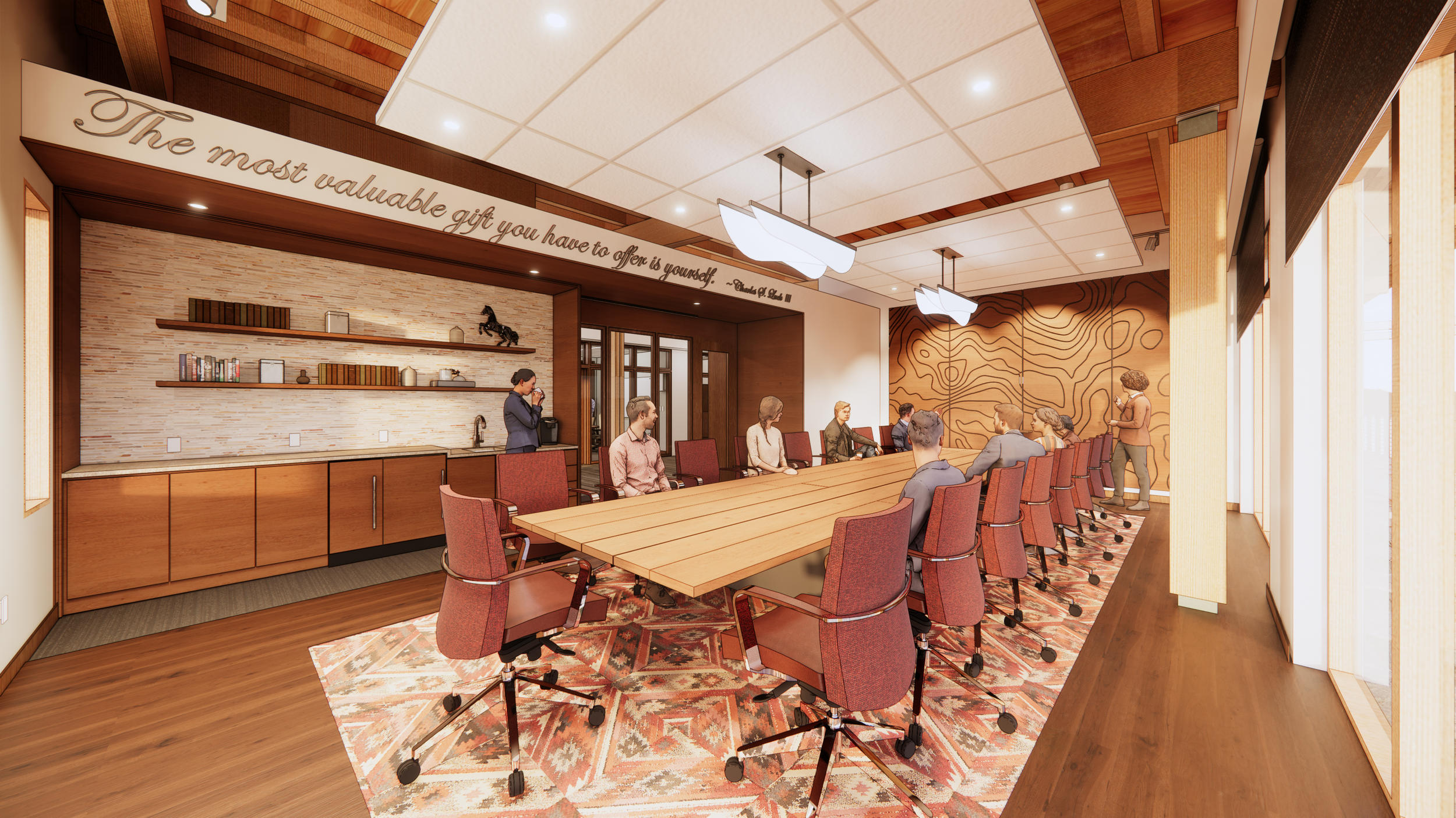 Luck Stone Conf Room with Fossil Cracked Mosiac Tile.png
