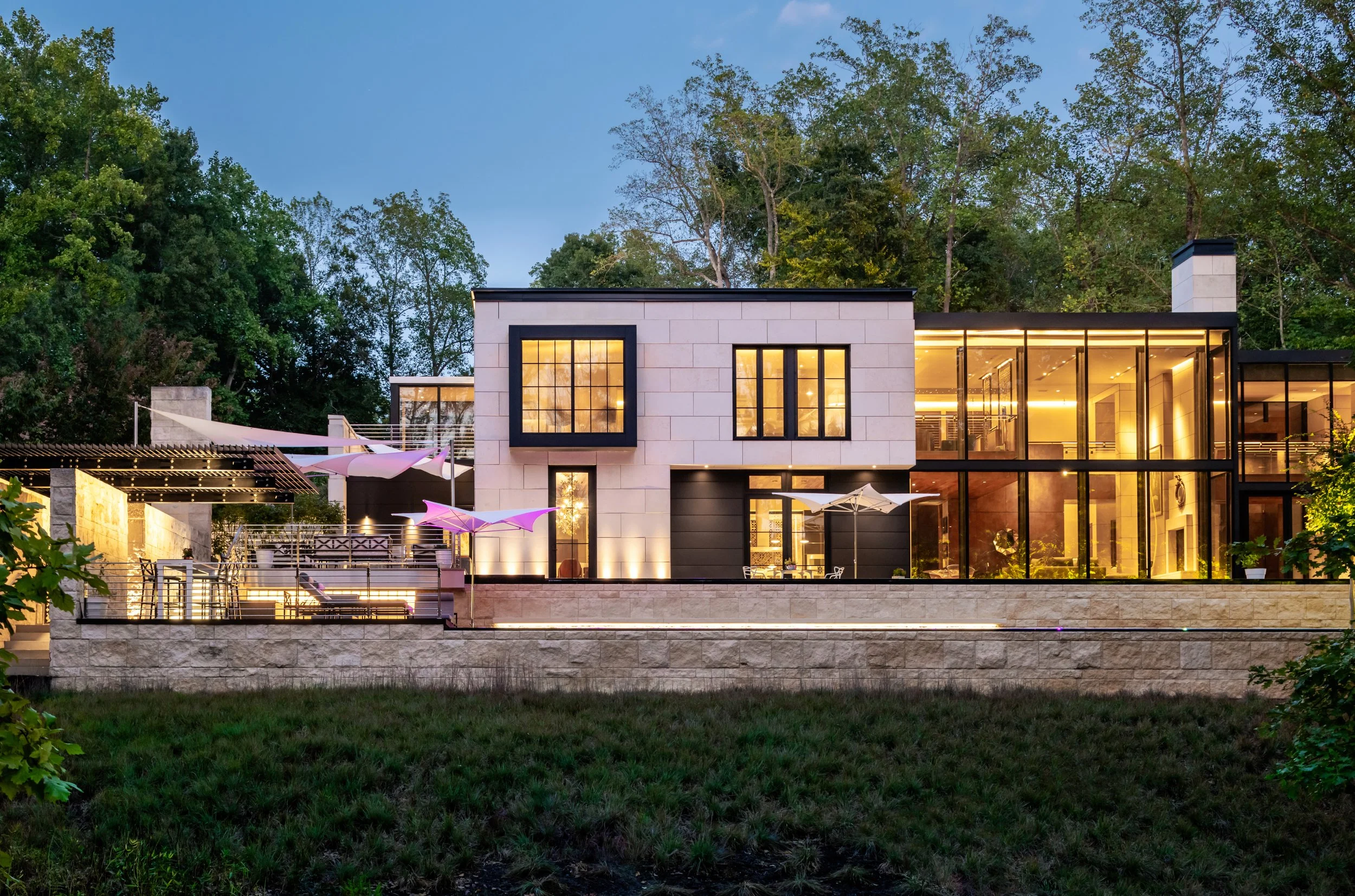 Exterior of Lake House