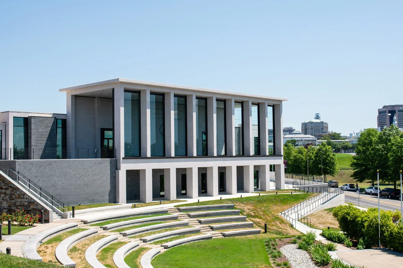 Exterior of Virginia War Memorial