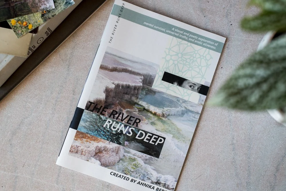 'The River Runs Deep' Newsprint Softcover