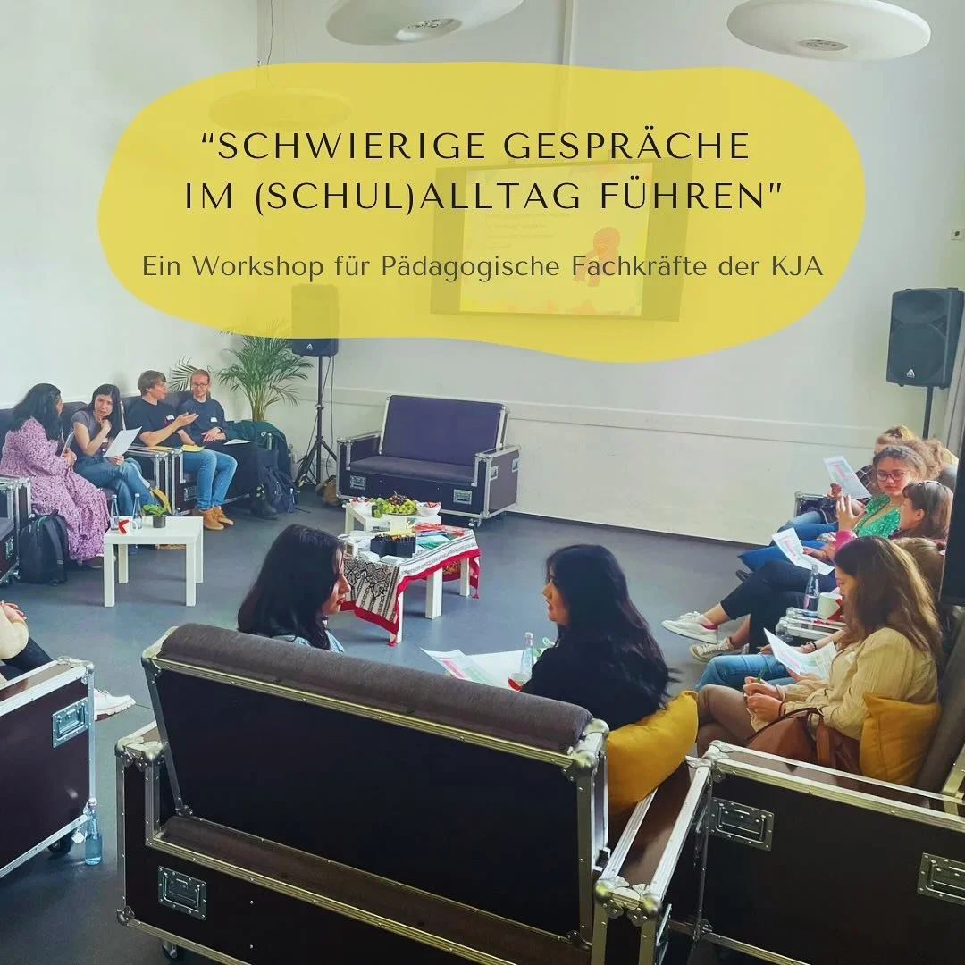 💭 Was macht schwierige Gespr&auml;che eigentlich schwierig?

Am 13.04.2024 durfte ich im Rahmen der j&auml;hrlichen Impuls-Workshopwochen der @kjakoeln einen Workshop f&uuml;r p&auml;dagogische Fachkr&auml;fte des offenen Ganztags geben. Das Thema w