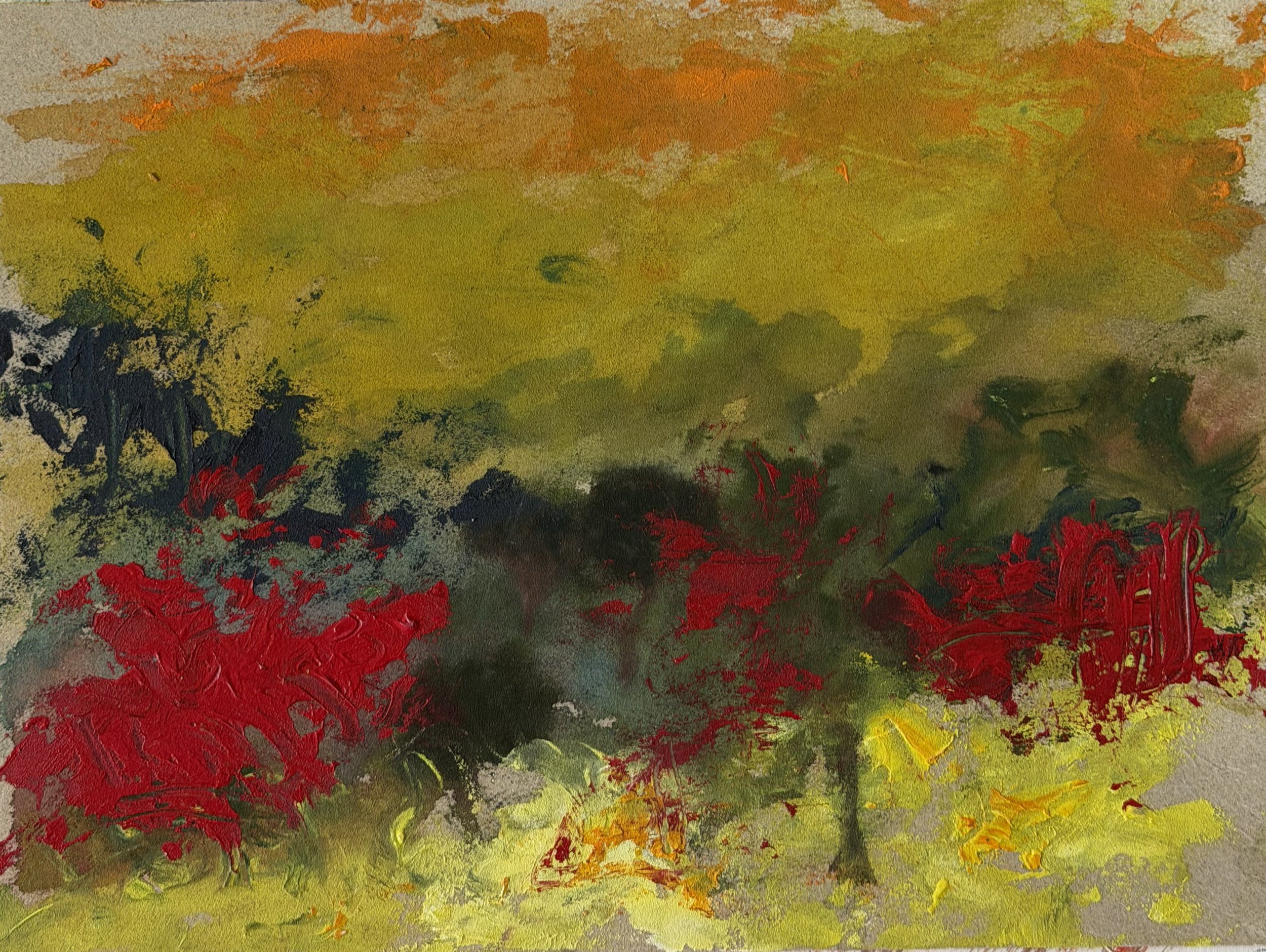 The color of warm air
Acrylic on Canvas
100x70 cm 
