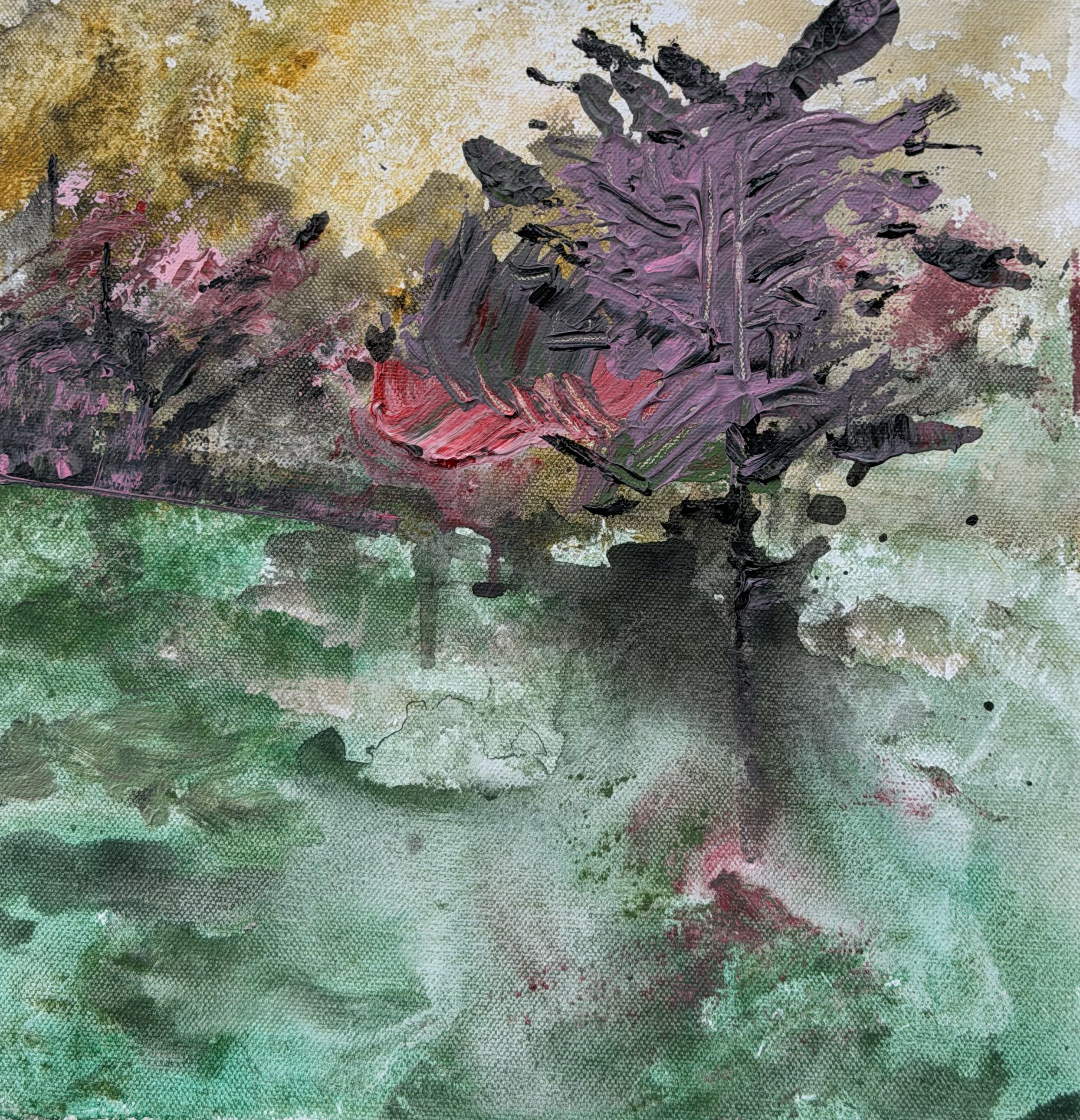 Echoes of a Landscape
Acrylic on canvas
30x30 cm 