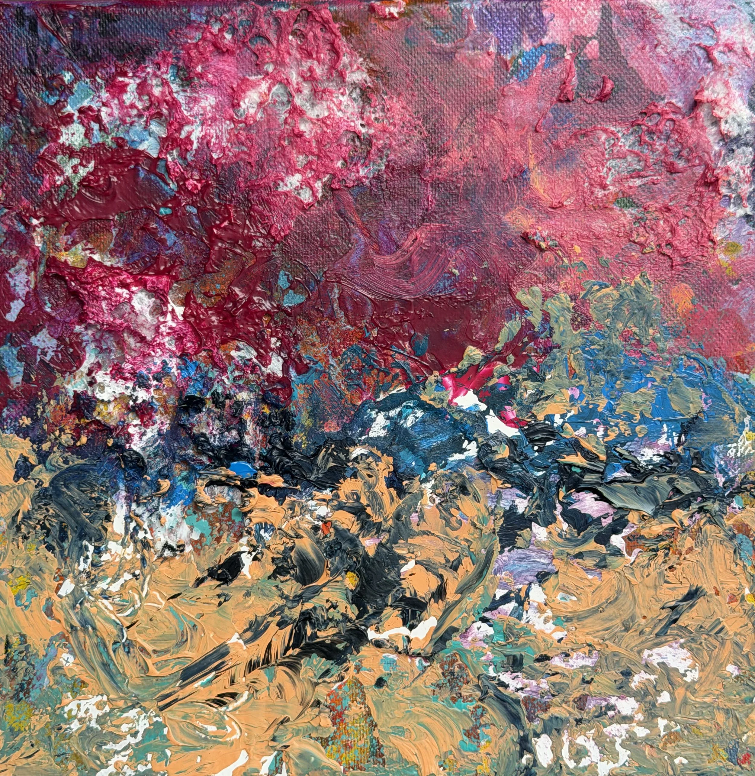 Wildfire Sky
Acrylic on Canvas
20x20 cm 