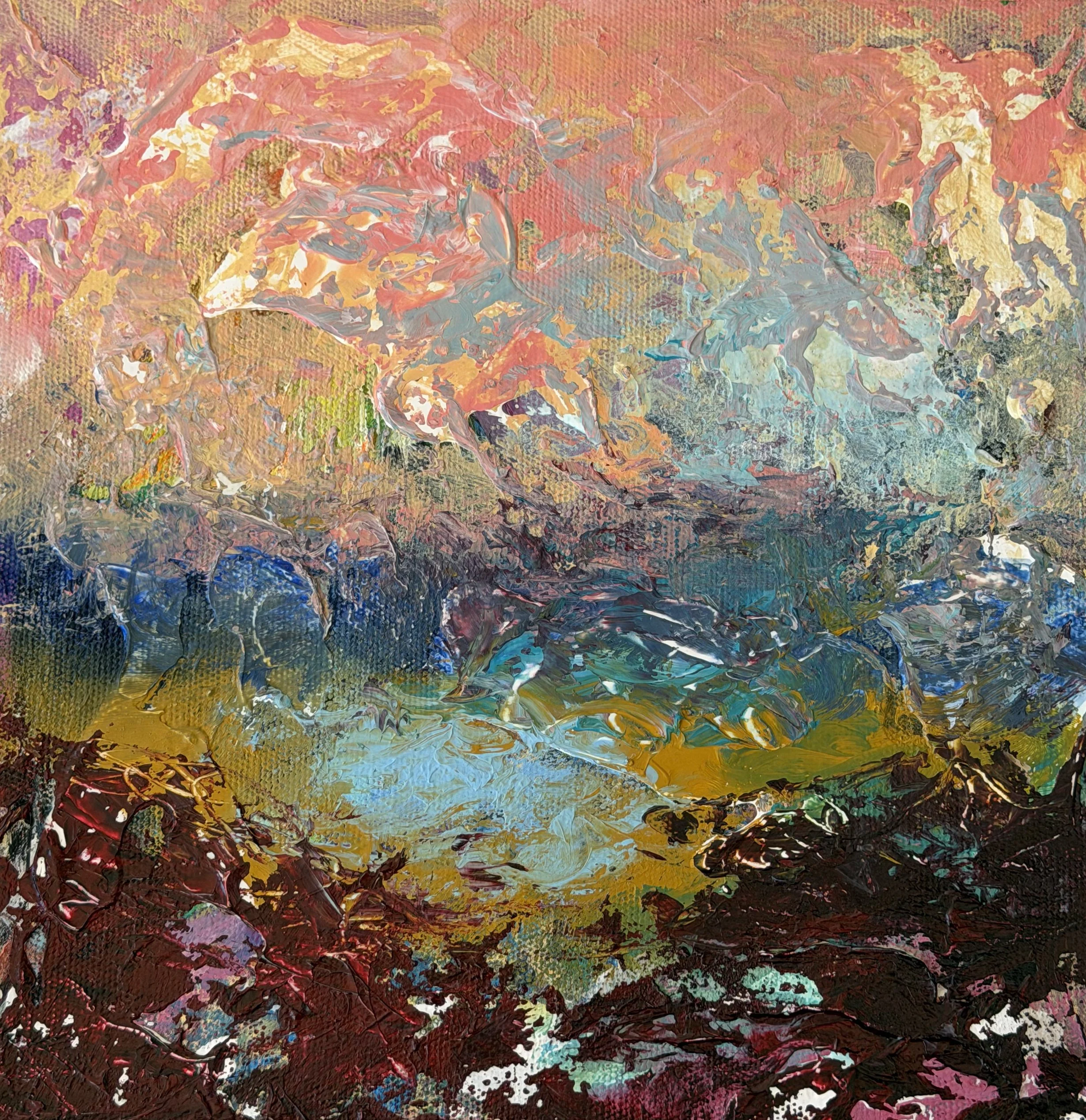 Garden After Rain 
Acrylic on canvas
30x30 cm 

Sold
