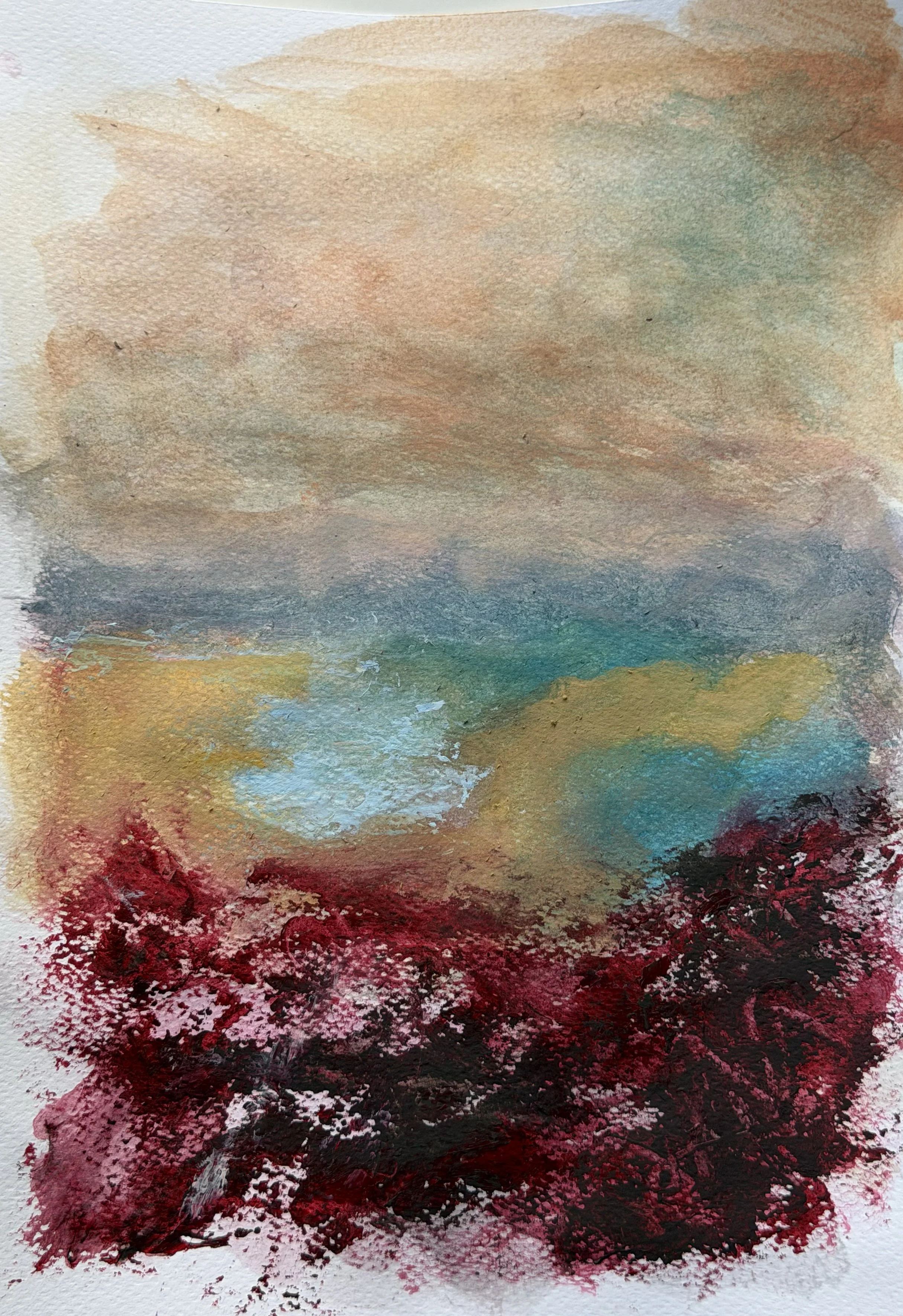 Soft Light
Watercolor on paper
20x30 cm 