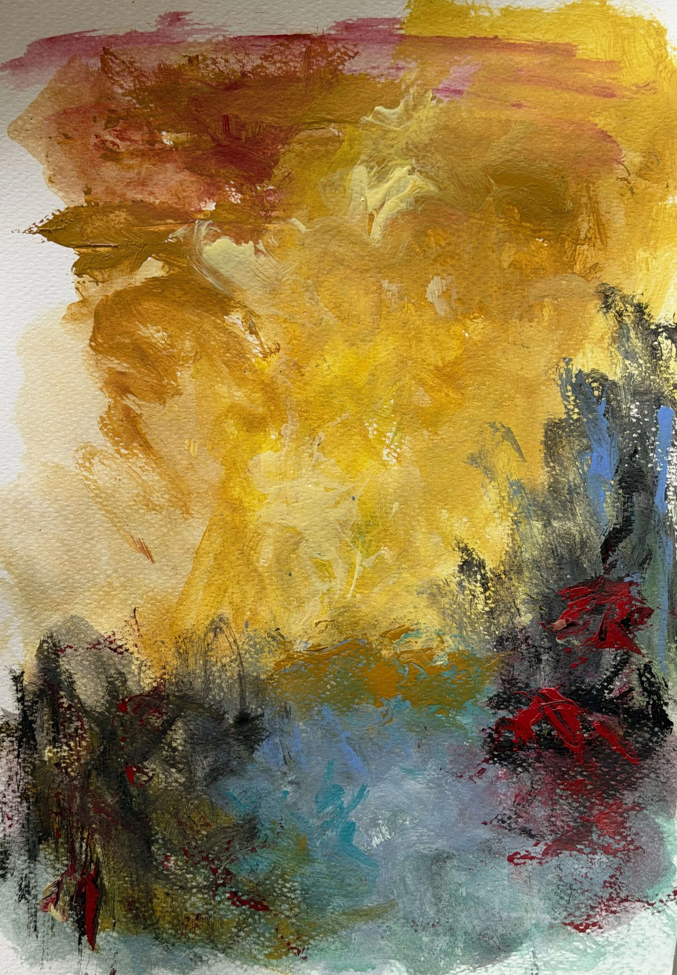 The between words
watercolor on paper
20x30 cm 