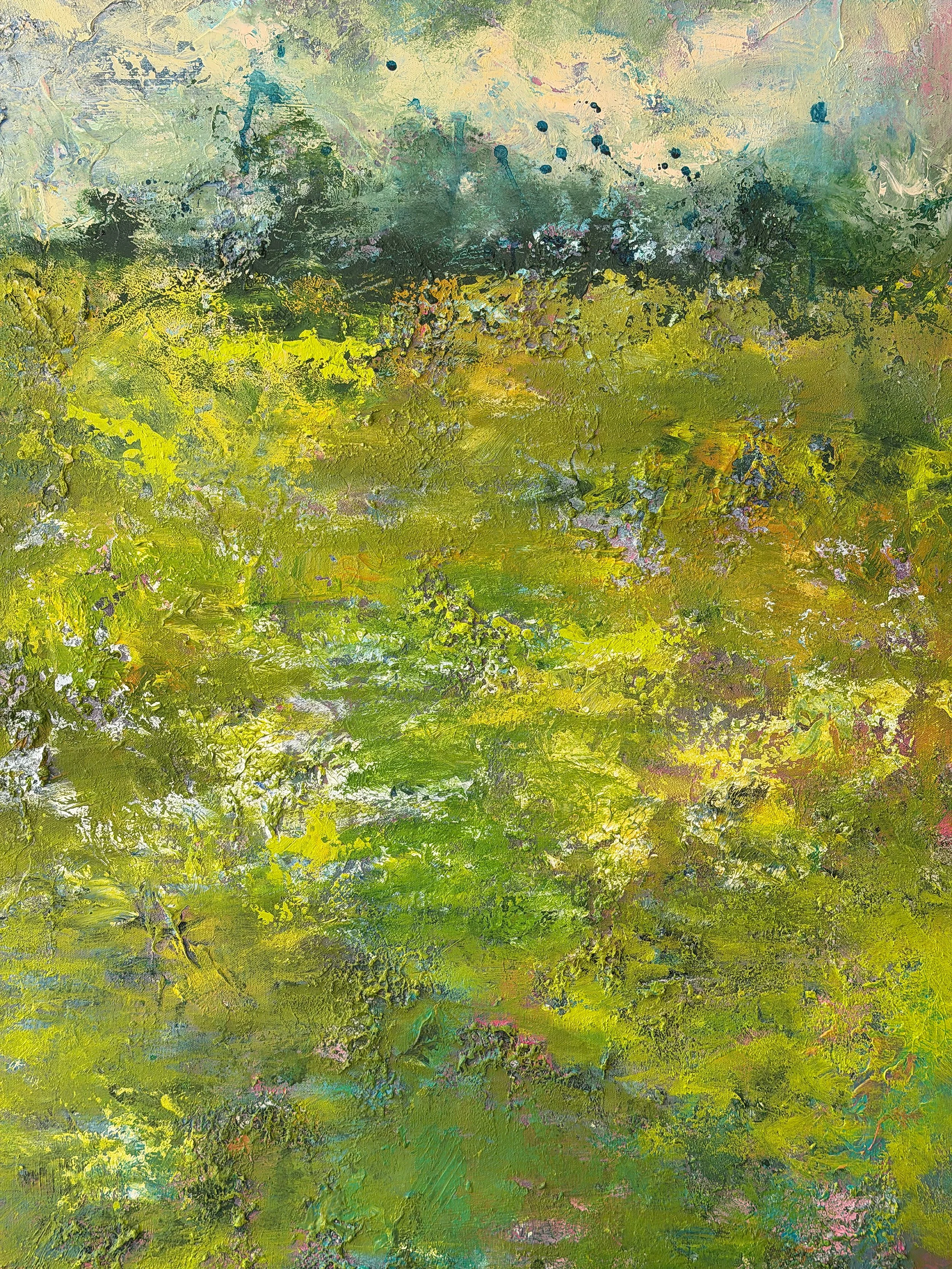 Field of Light,2025
Acrylics on canvas
80x60 cm 
