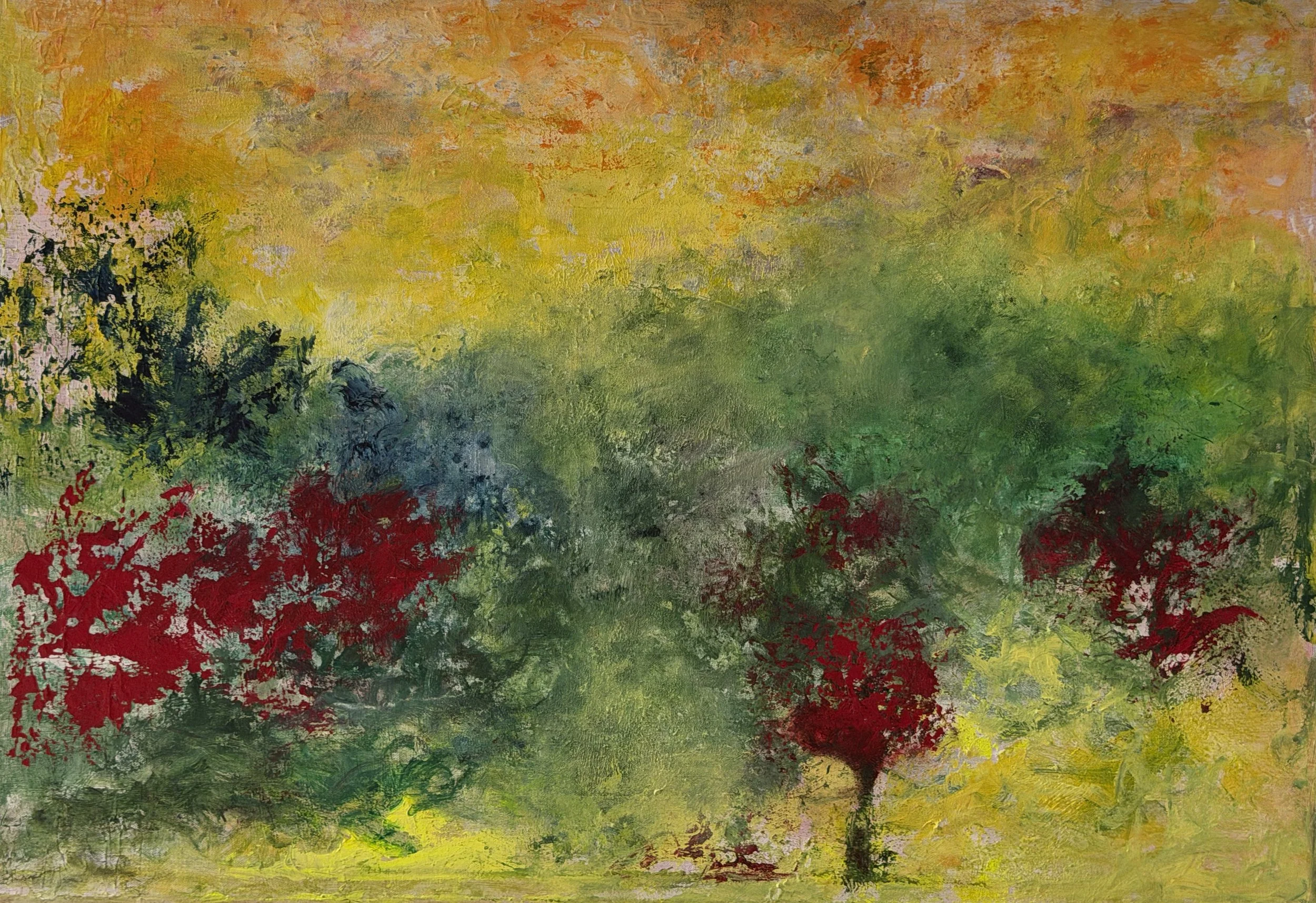 Atmosphere study yellow
Watercolor on paper
20x30 cm 