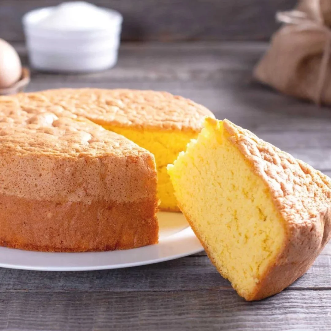 Sponge Cake With Spiced Sugar