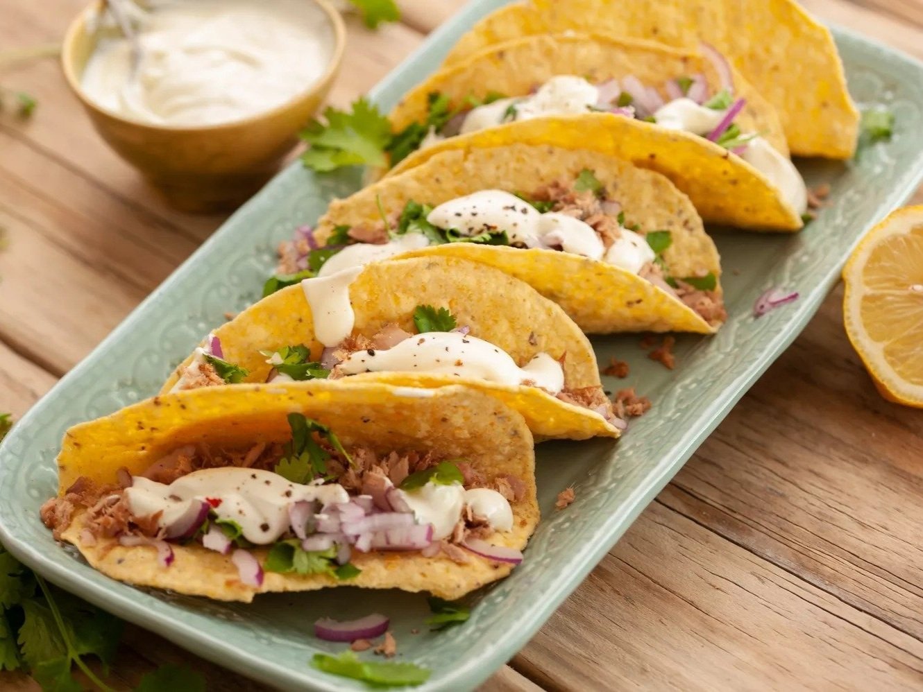 Tuna Tacos & Spice The Sea's Charm