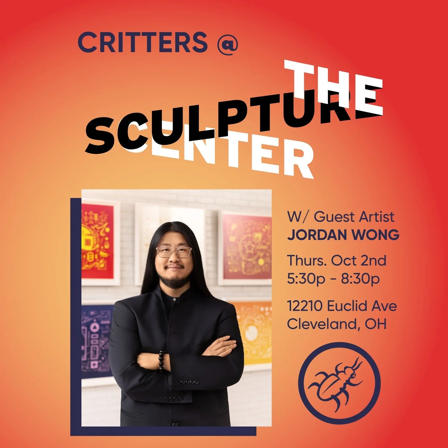 We&rsquo;re excited to host the next Critters Critique Night at The Sculpture Center studio on October 2, featuring guest artist @wongface! 🖼️ 🐜

Put together by @feverdream.gallery, The Critters is a bi-monthly gathering where artists share recent