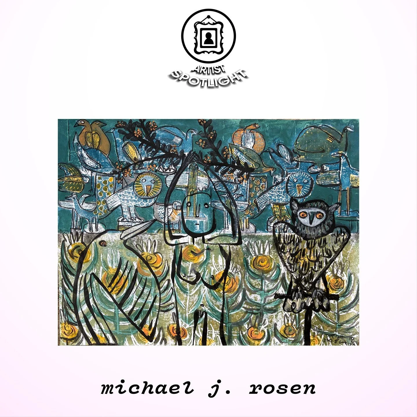 💡🖼️ This newest edition of the Artist Spotlight features Michael J. Rosen (@hopewellsprings). Swipe through to see some of the work and learn about the artist himself!

👀 Stay tuned for the next spotlight to shine!