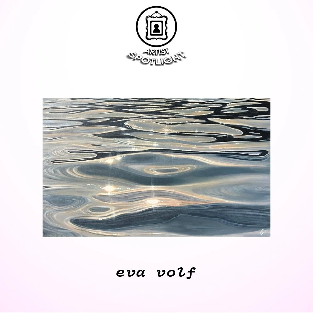 💡Welcome to another installment of our Artist Spotlight, feverdreamers! This weekend we are highlighting Eva Volf (@eva.volf). We are proud to share that Eva's work is currently on view at Limelight Brecksville (@limelightwork) alongside 8 other art