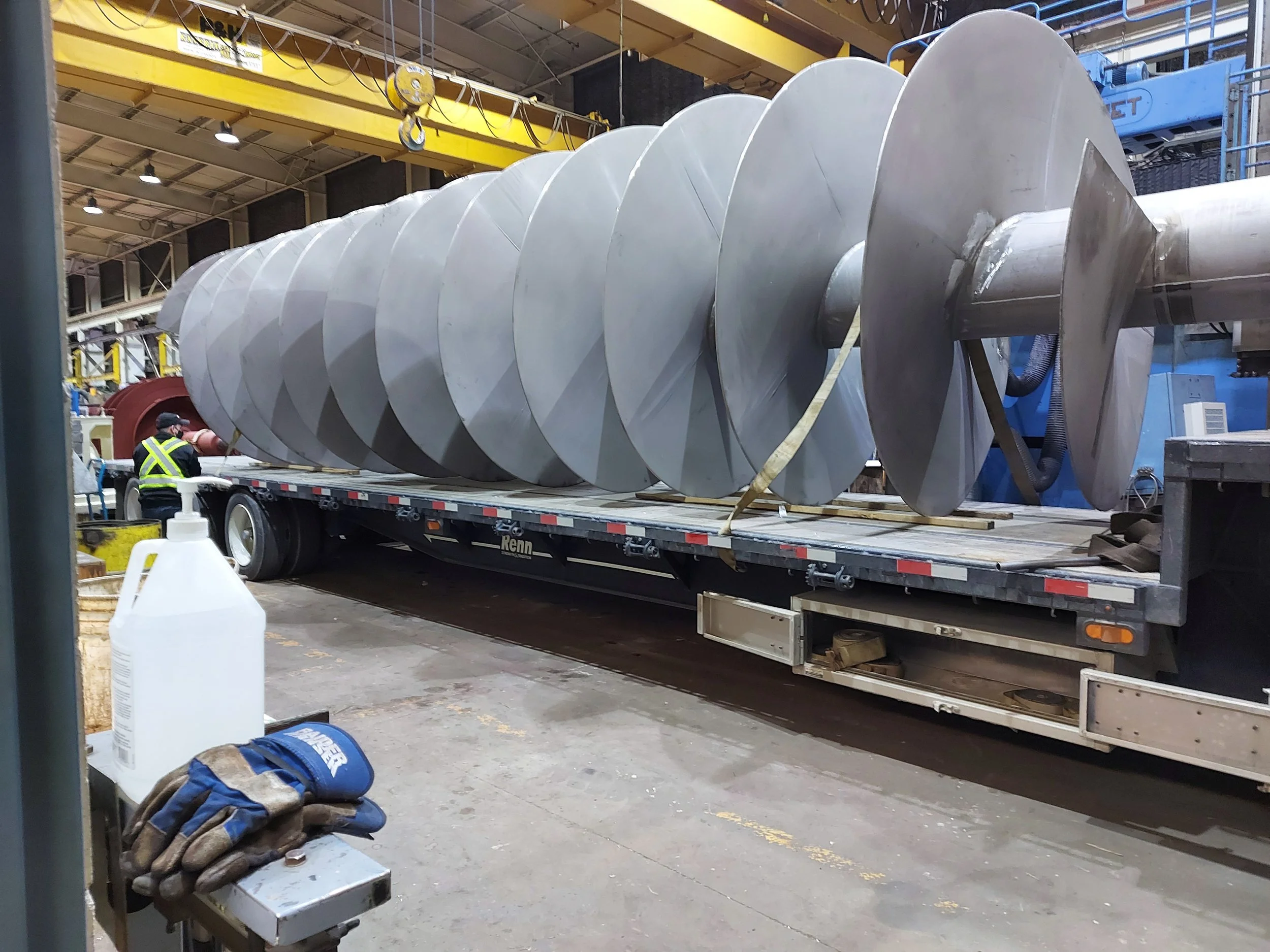 Sunrise Engineering - Steaming Vessel Screw