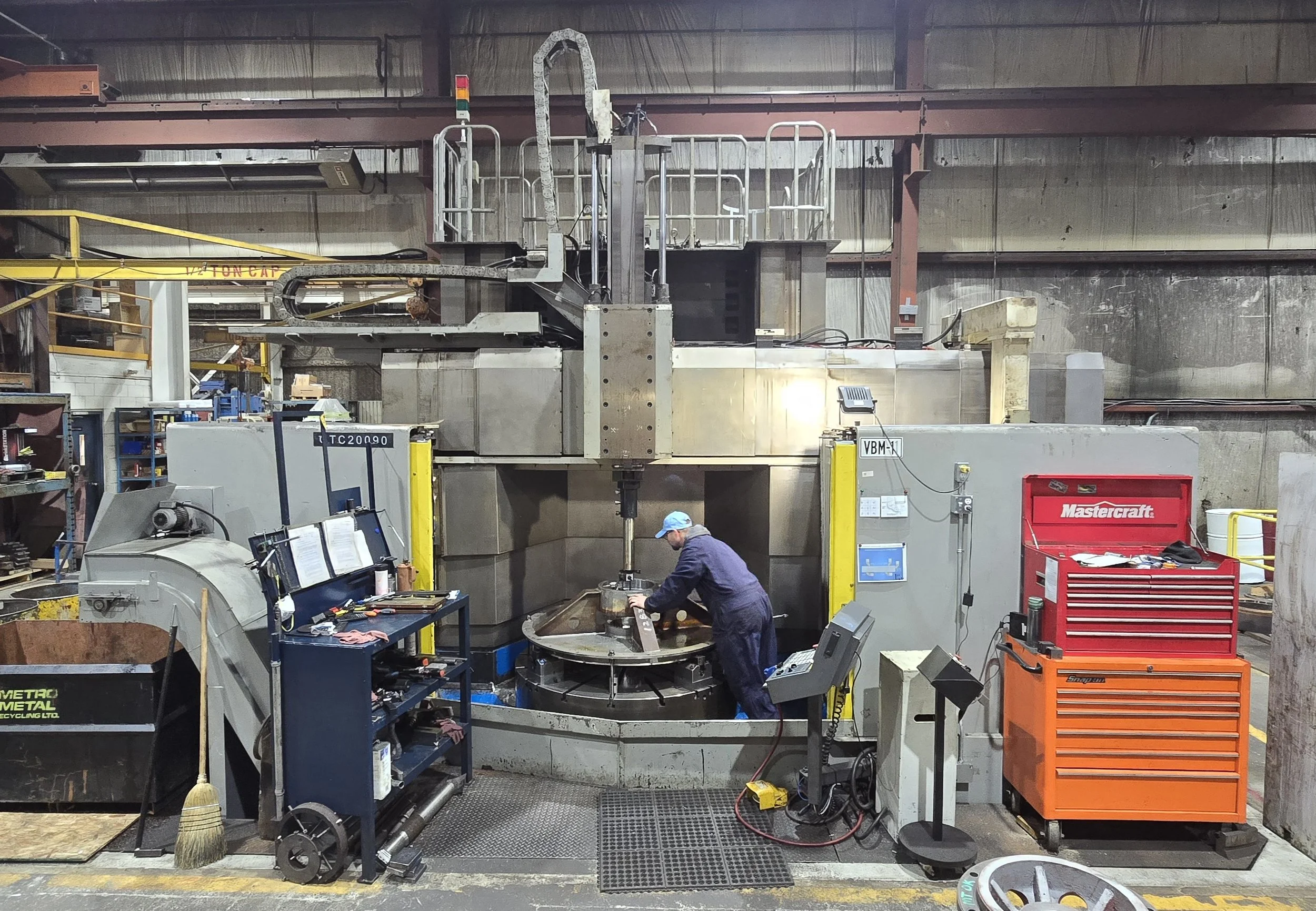 Sunrise Engineering - Vertical Boring Mill