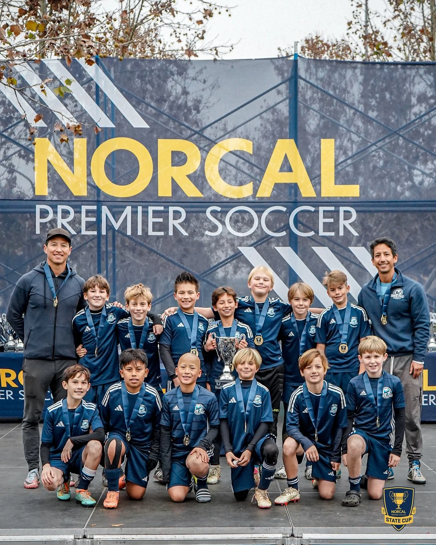 Sharks 2015 Blue Wins Gold 3 Division of State Cup Tournament