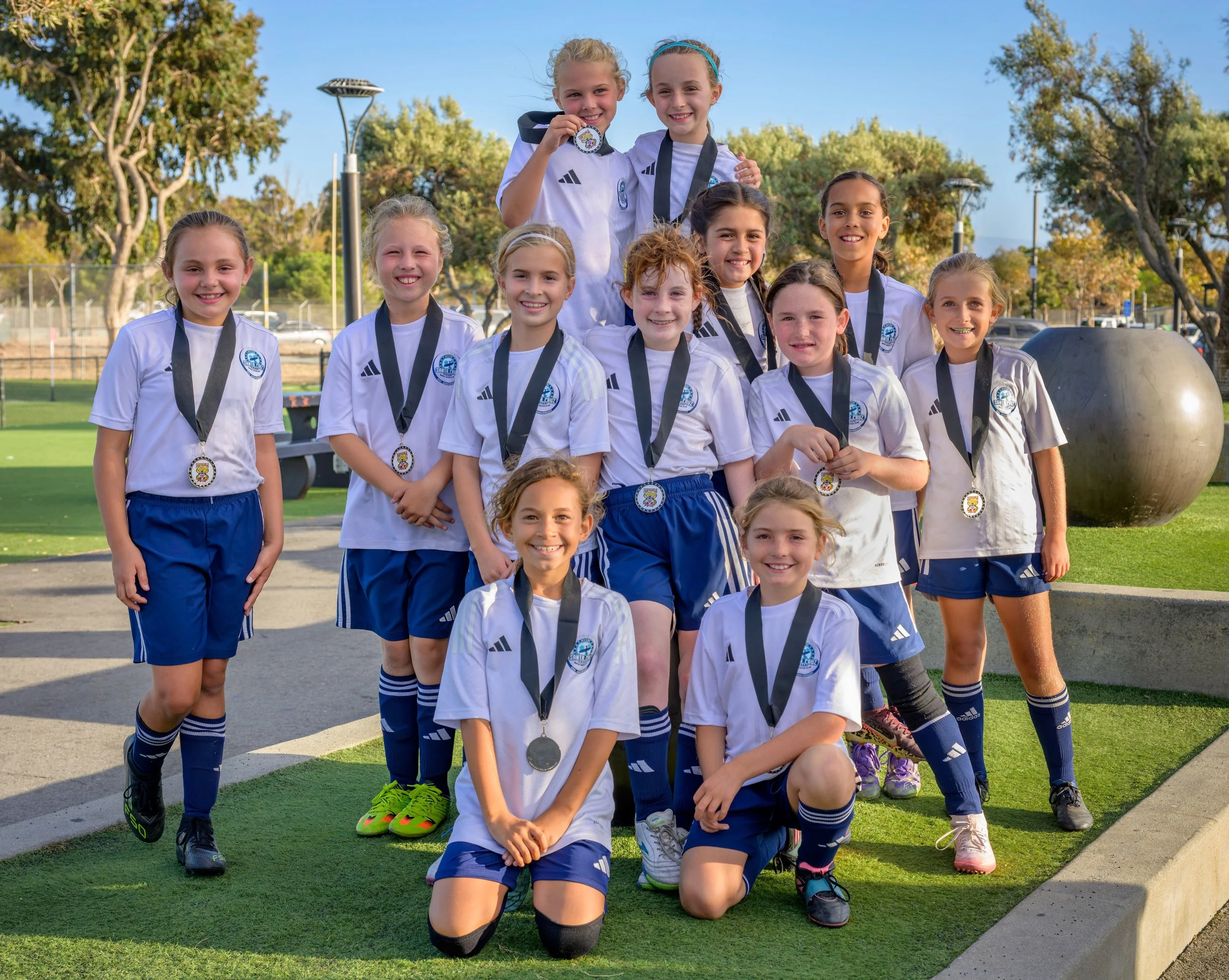 Jaws U10 Blue Takes Second Place at Sunnyvale Medina Fall Classic