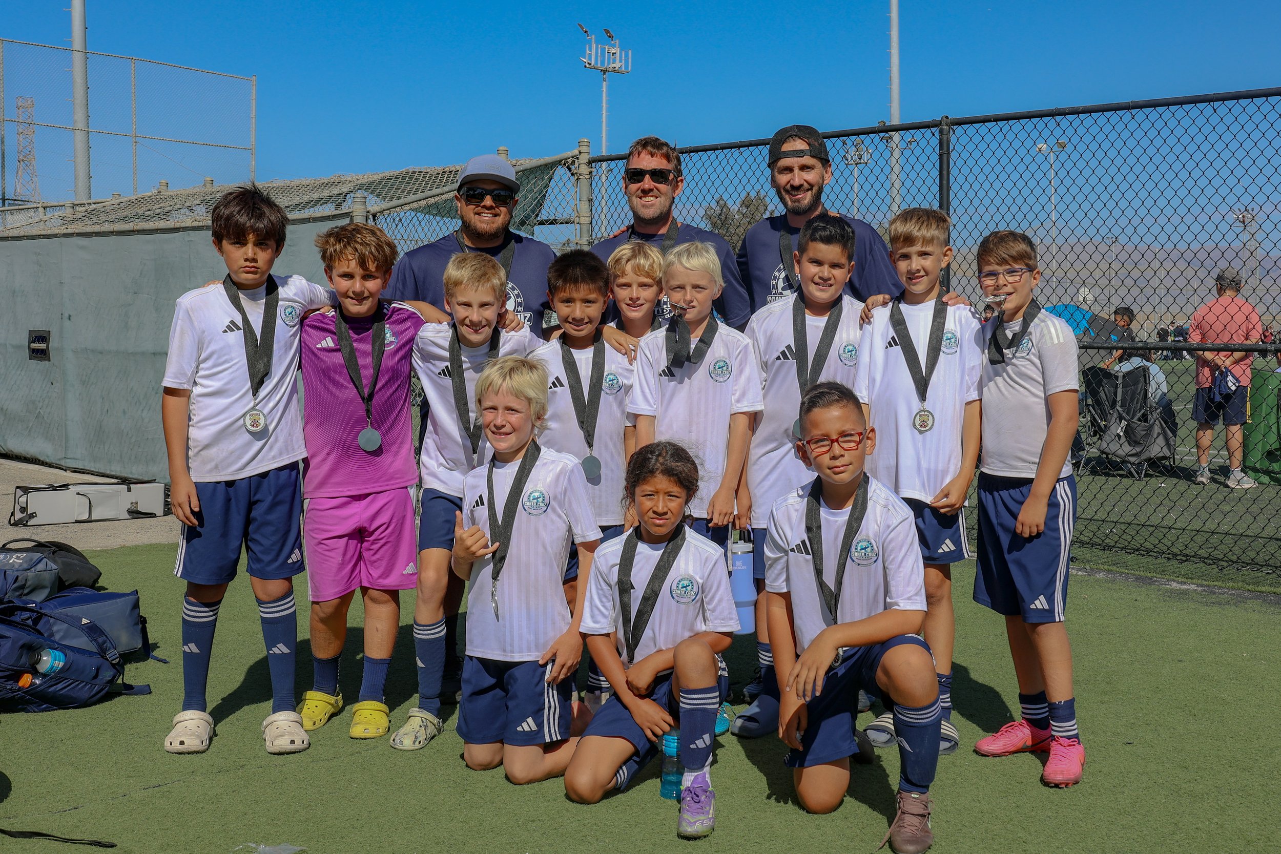 Sharks U11 Gray Takes Second Place at Sunnyvale Medina Fall Classic