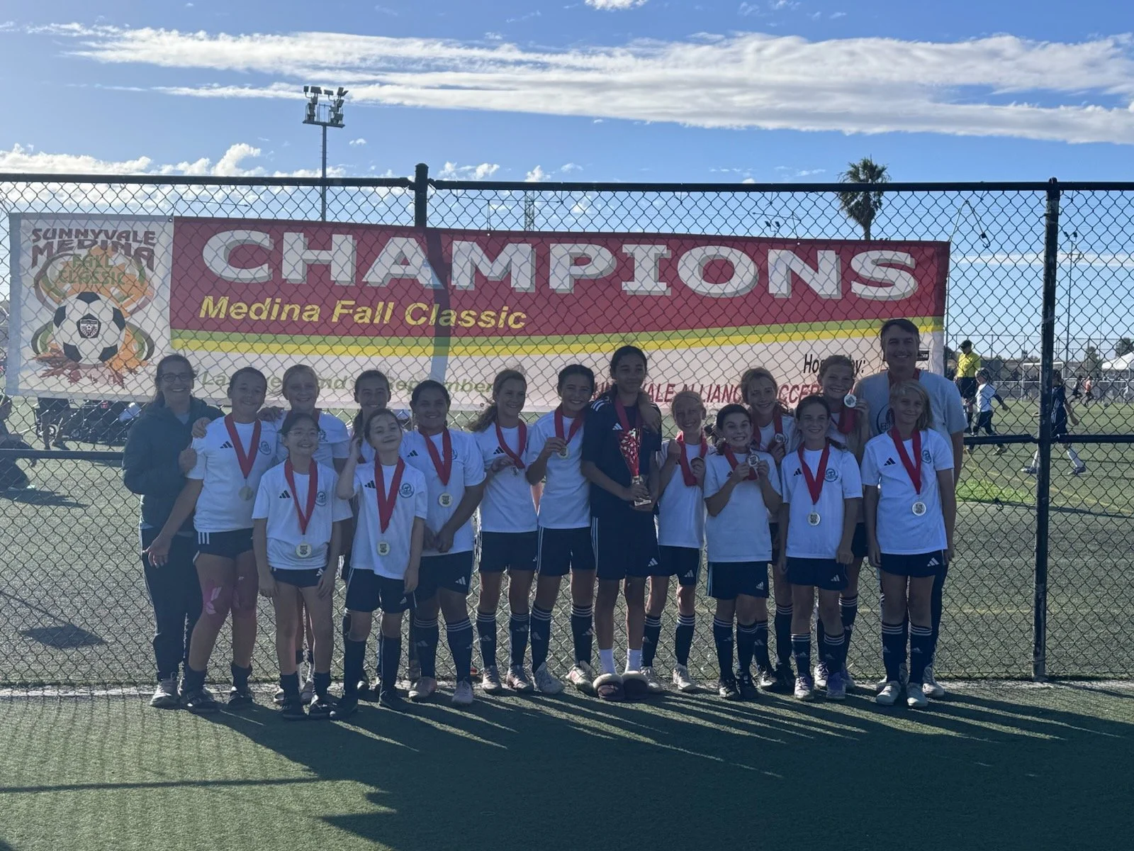 Jaws U12 Blue Wins Sunnyvale Medina Fall Classic