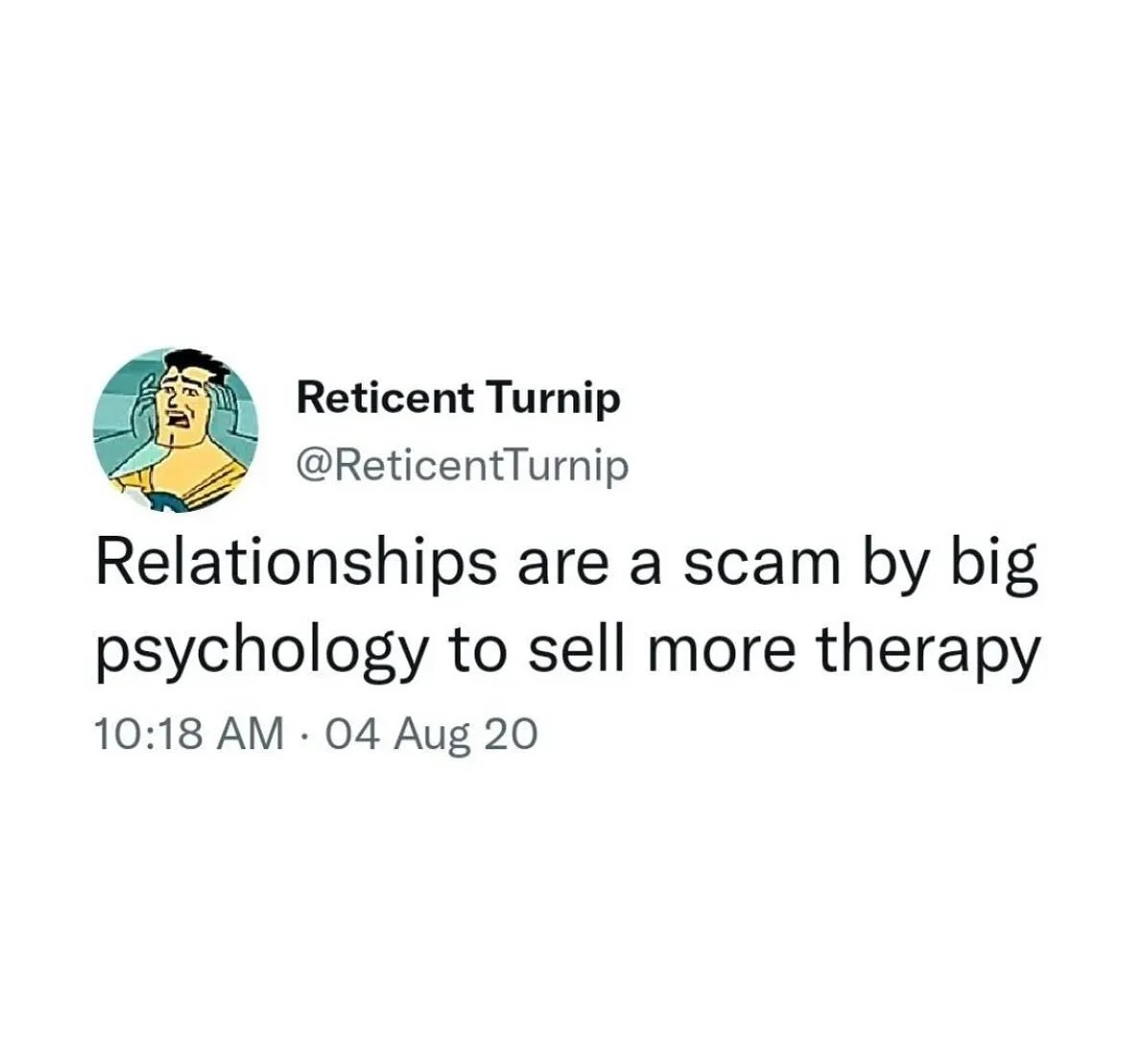 This made me laugh a little too hard. Happy Friday! 😆✨

#friyay #therapy #therapisthumor #therapymemes #relationshiptherapy #bigpsychology #fridayfunnies