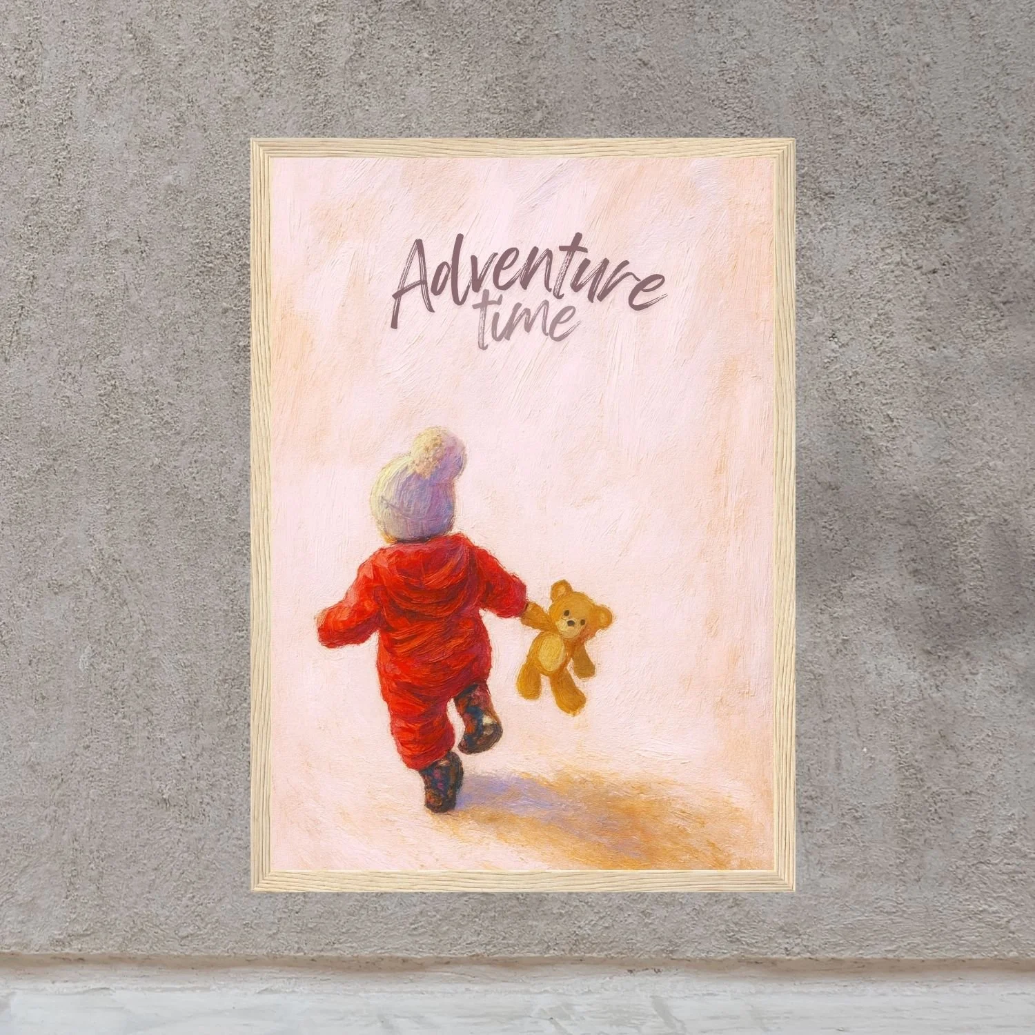 Adventure time | wooden framed wall art