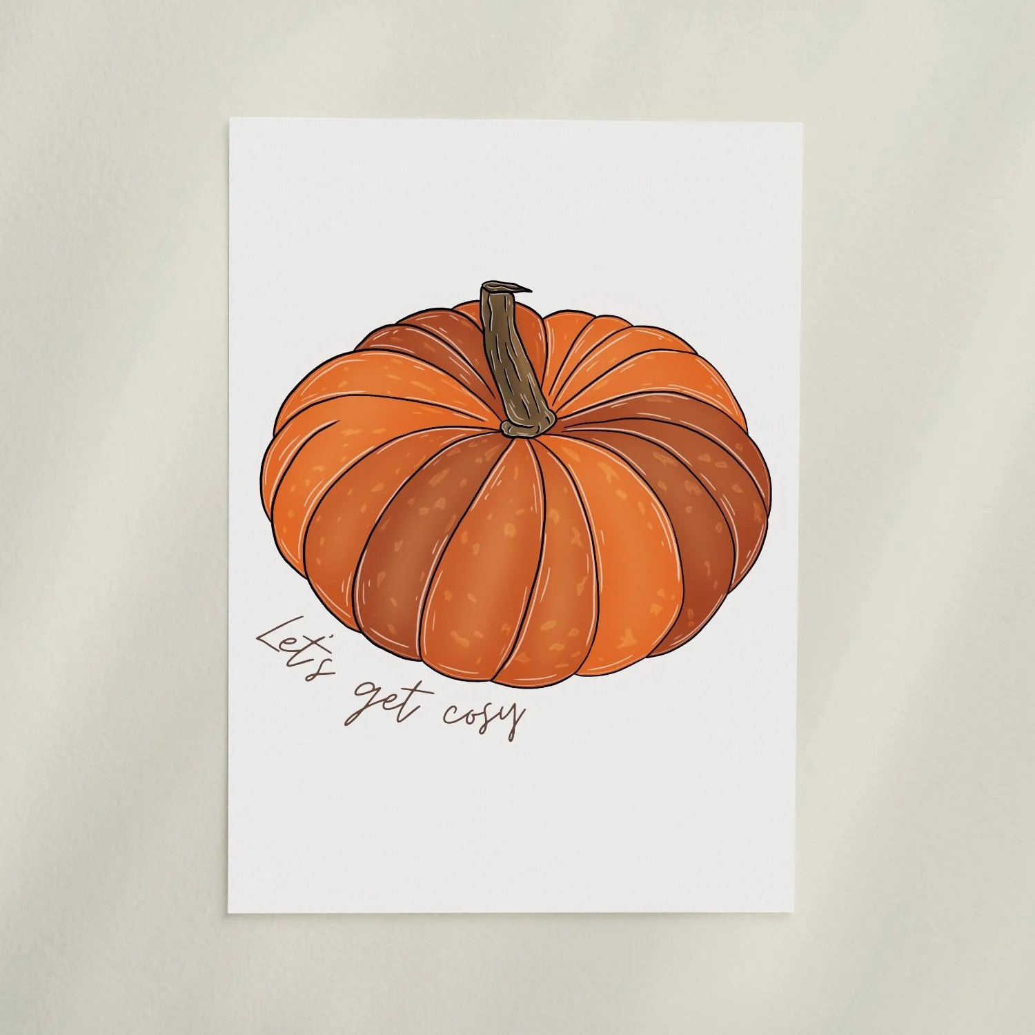 Lets get cosyPoster Print mockup.jpg