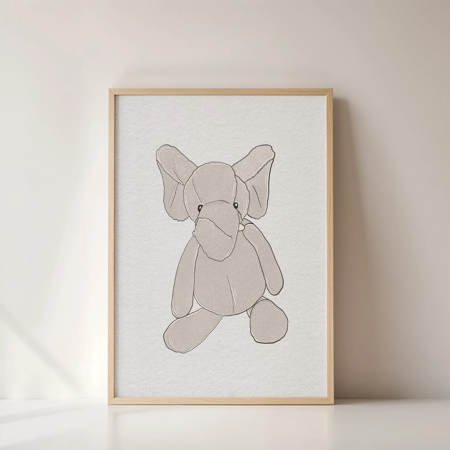 Elephant | wooden frame