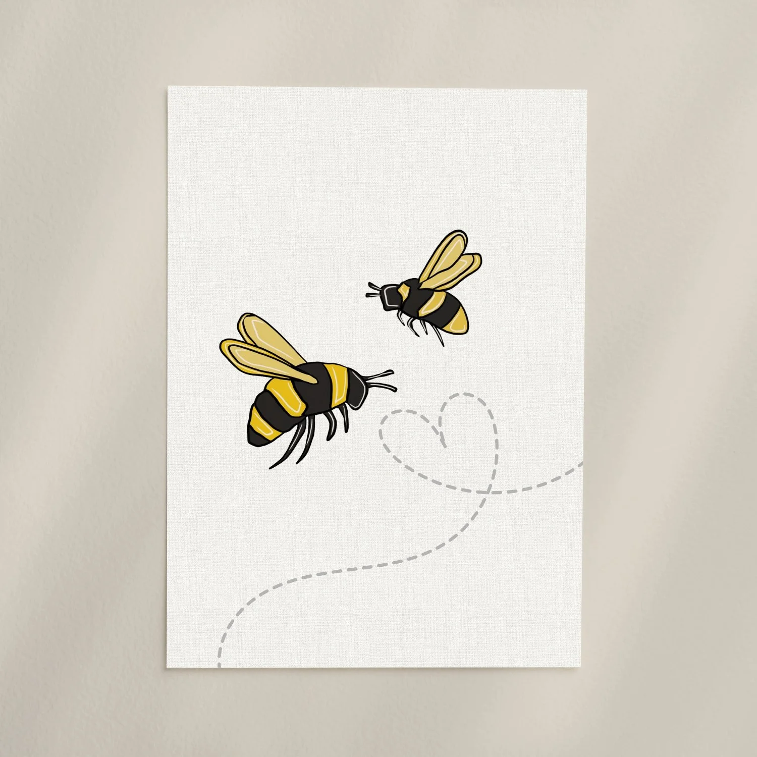 Two Bees | unframed | print only