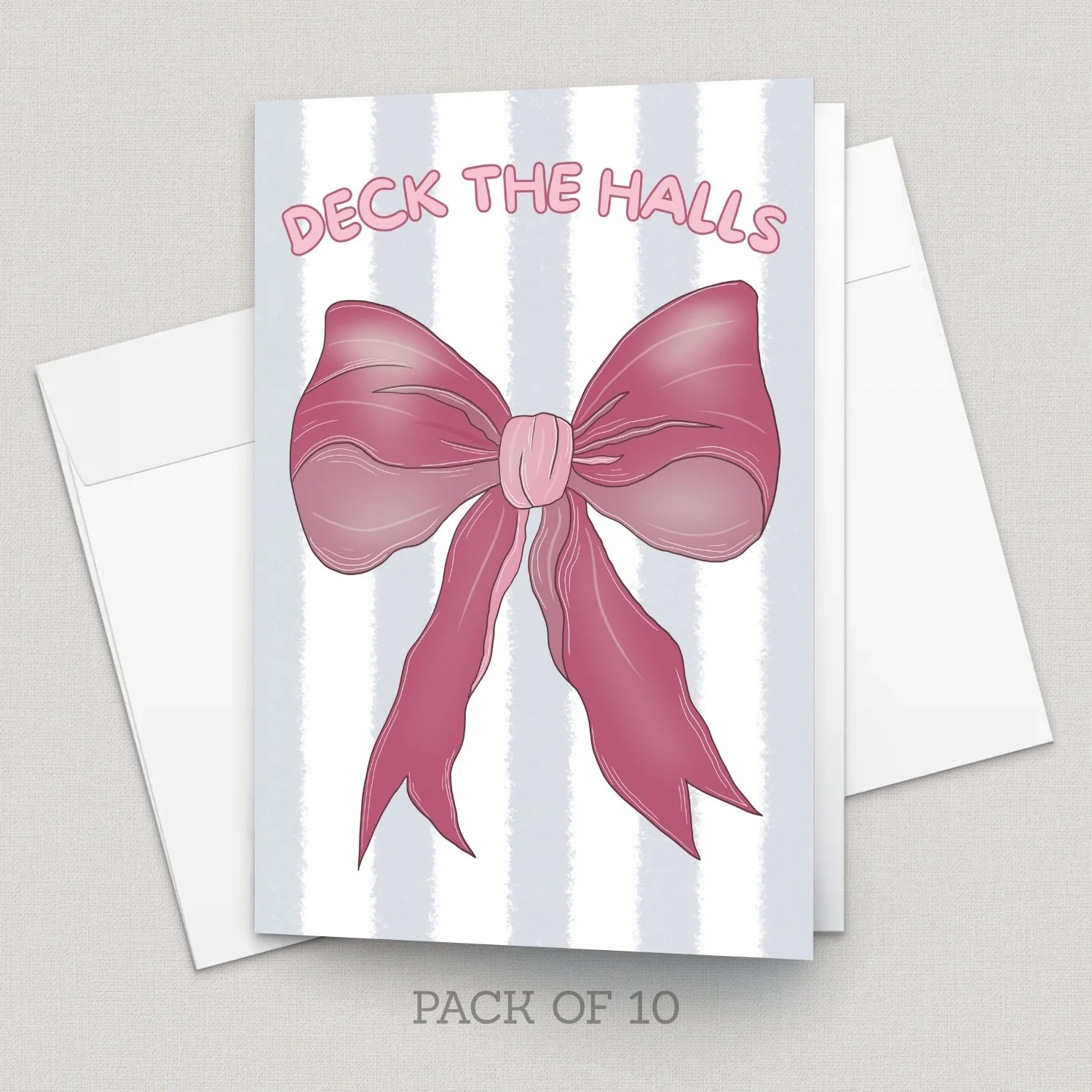 Deck the Halls | Greeting Card | Pack of 10